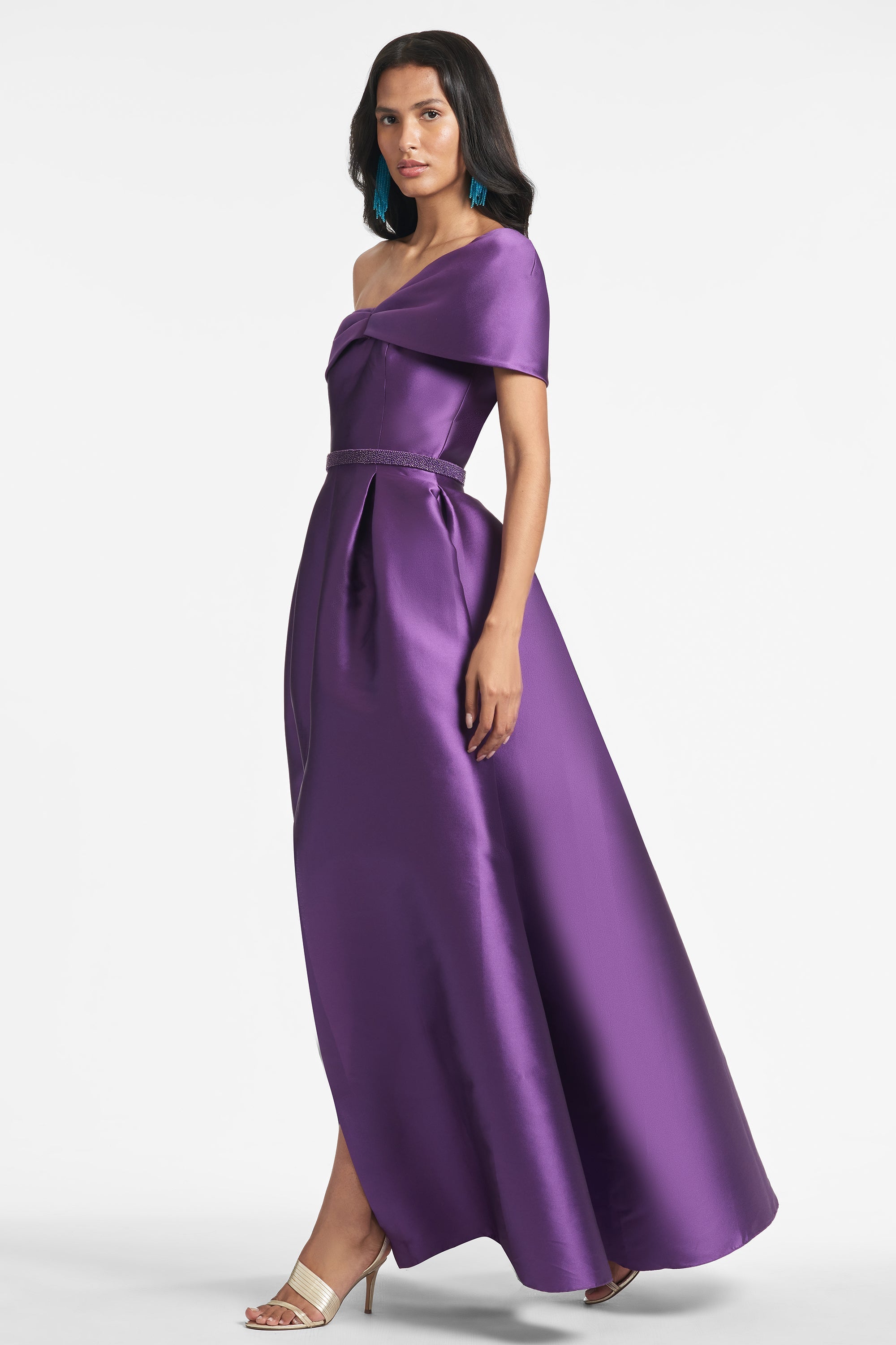 Deliah Gown - Violet - Final Sale