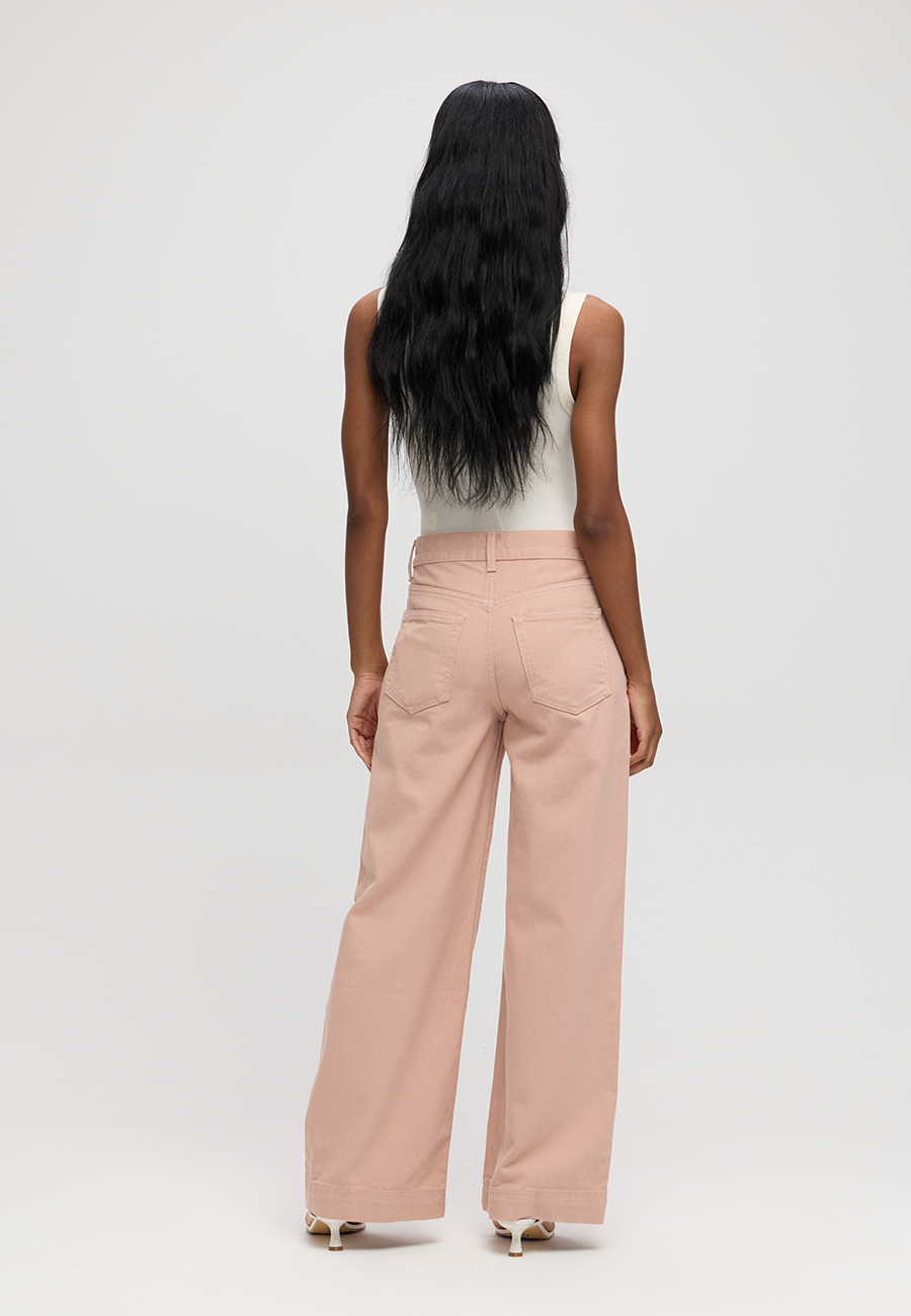 Devon Wide Leg Crop - Antler