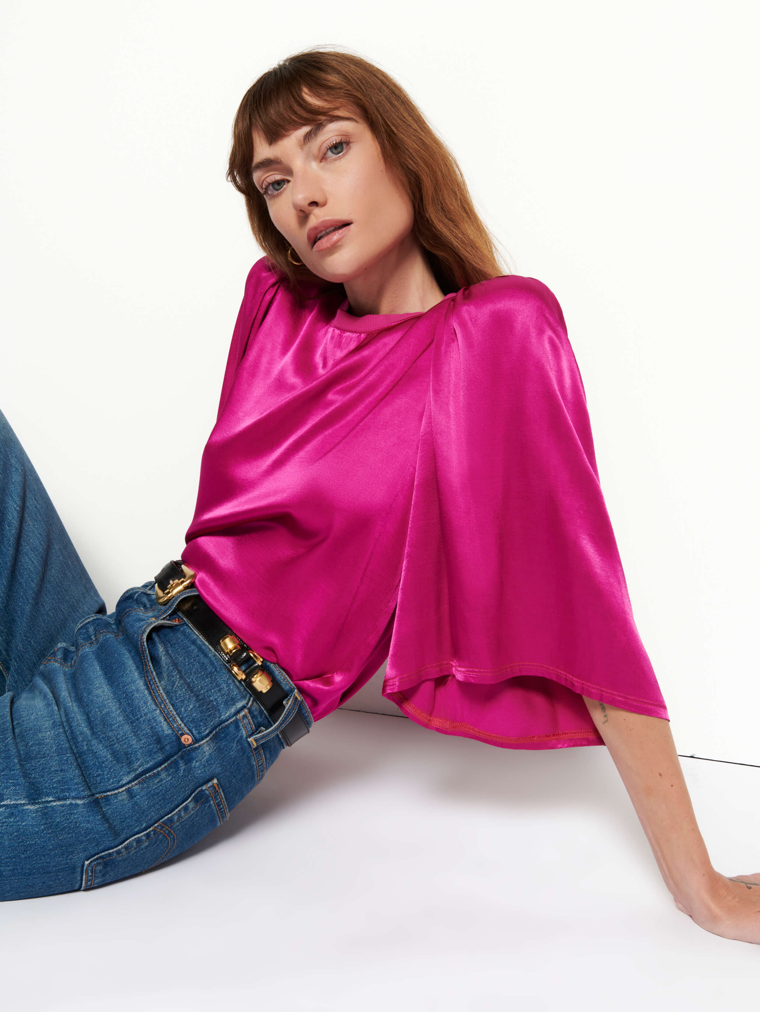 NATION LTD Donna Bell Sleeve Top