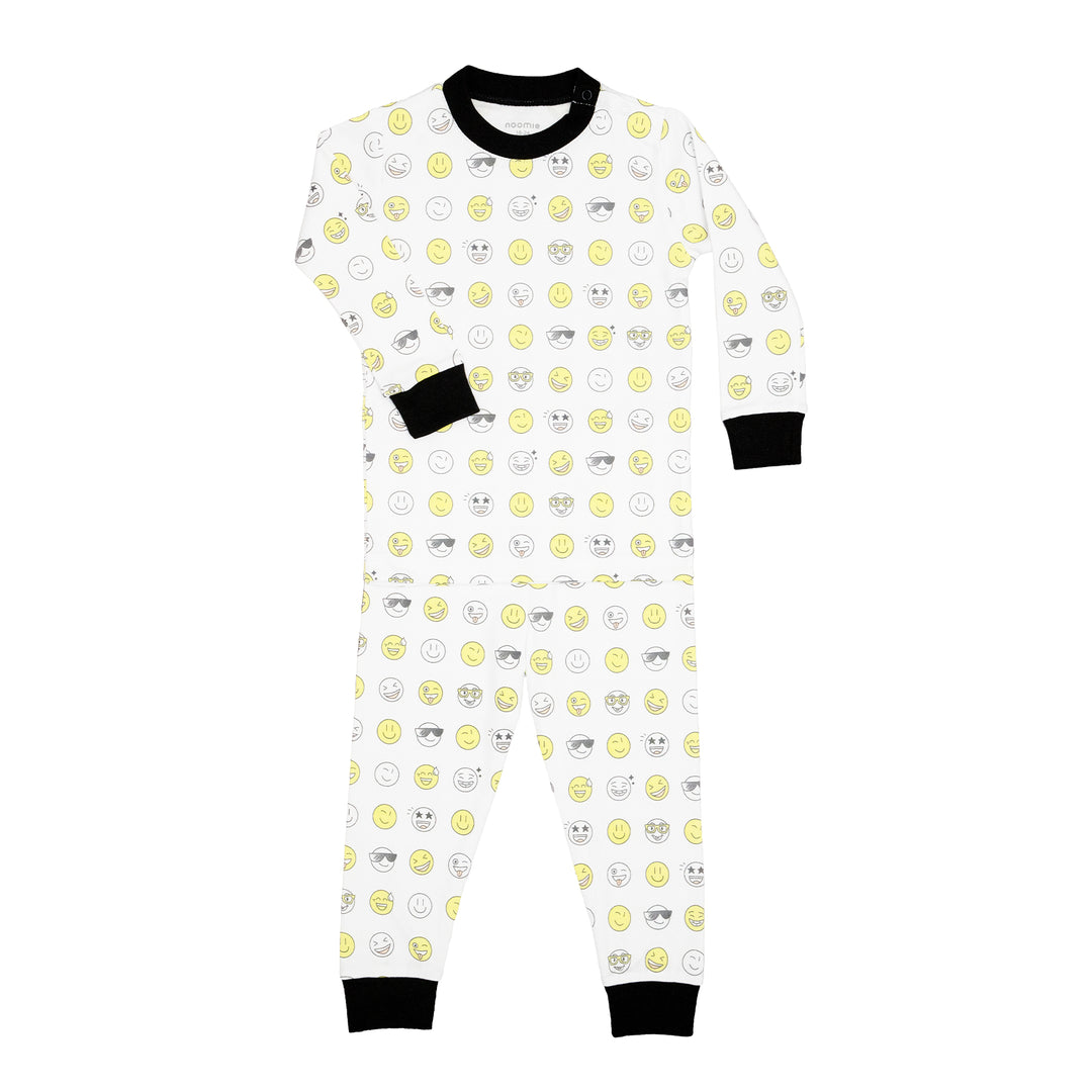 Two Piece Pj Happy Faces
