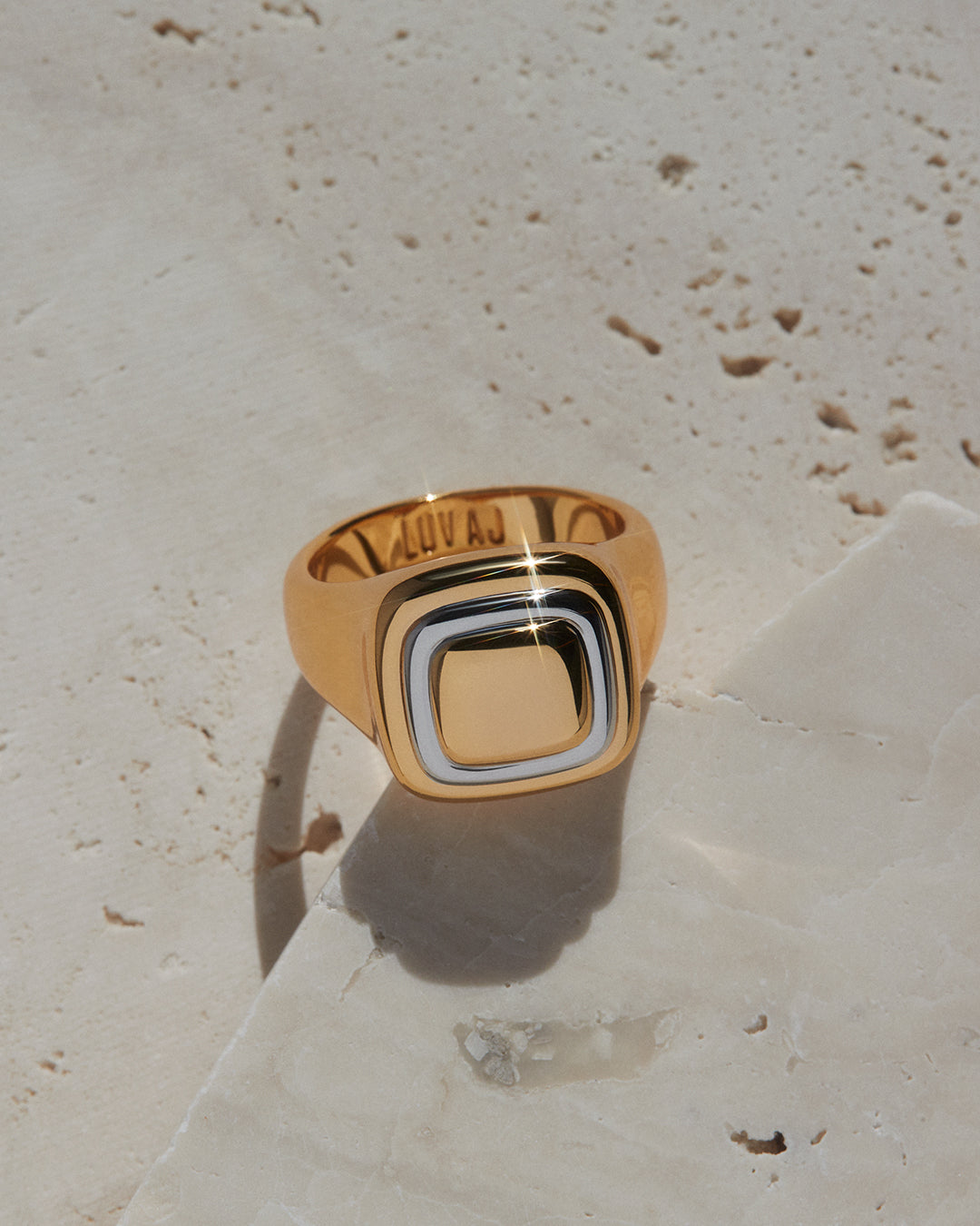 Dalia Two-Tone Ring