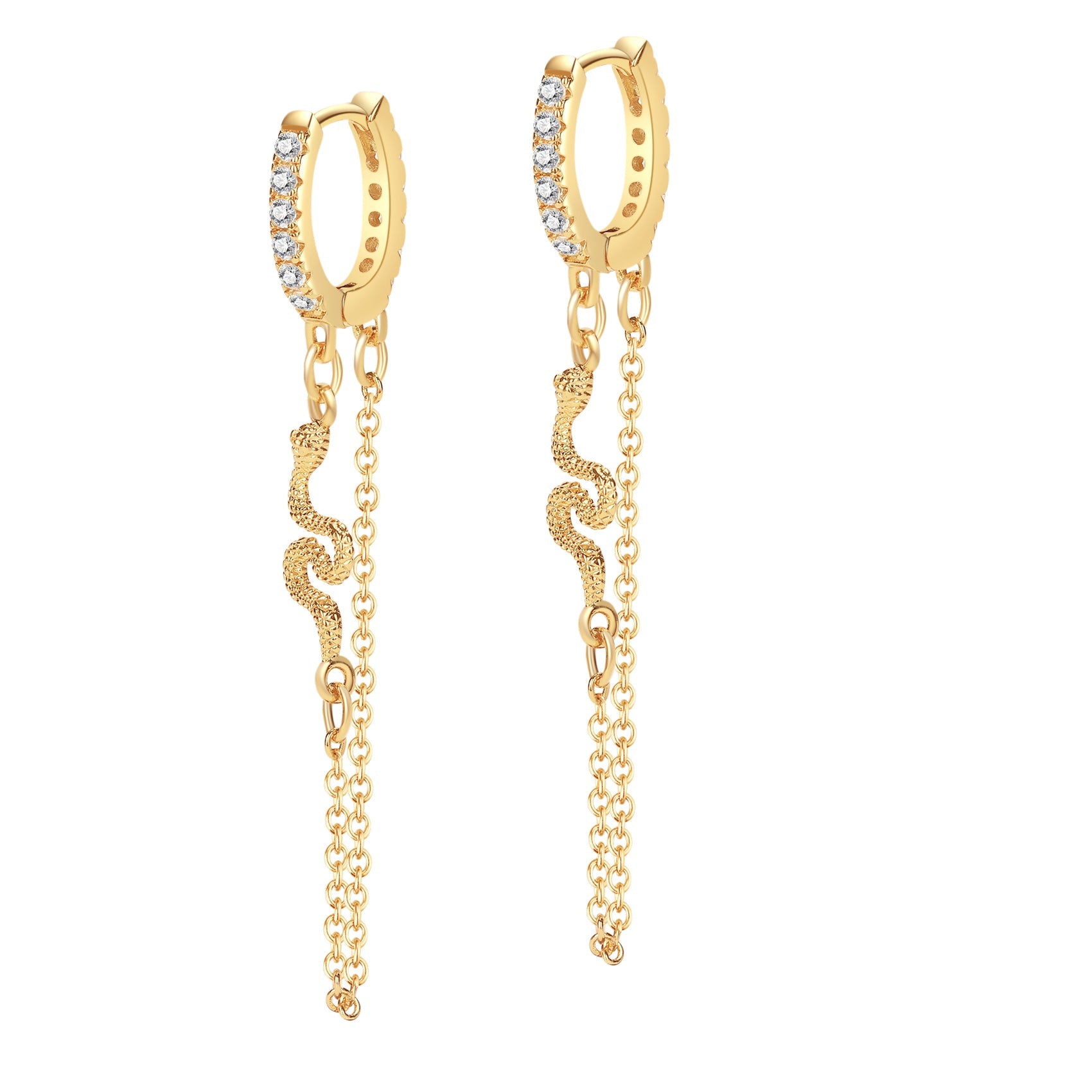 Divine Serpentine Earrings