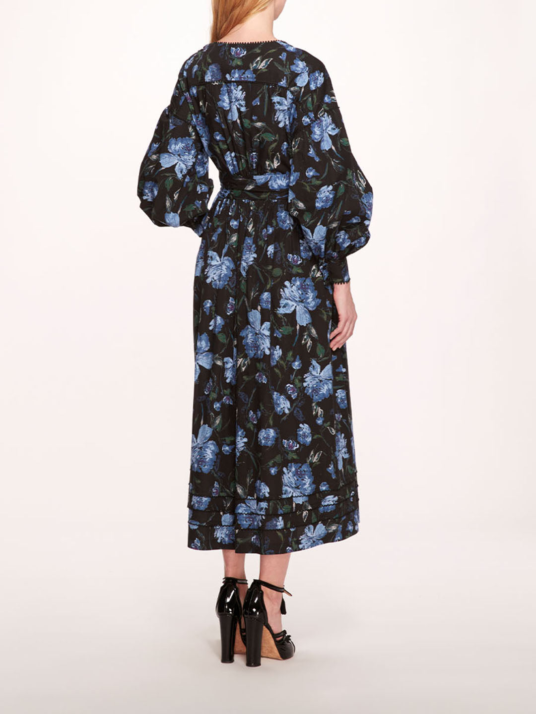 Indigo Midi Dress | Marchesa