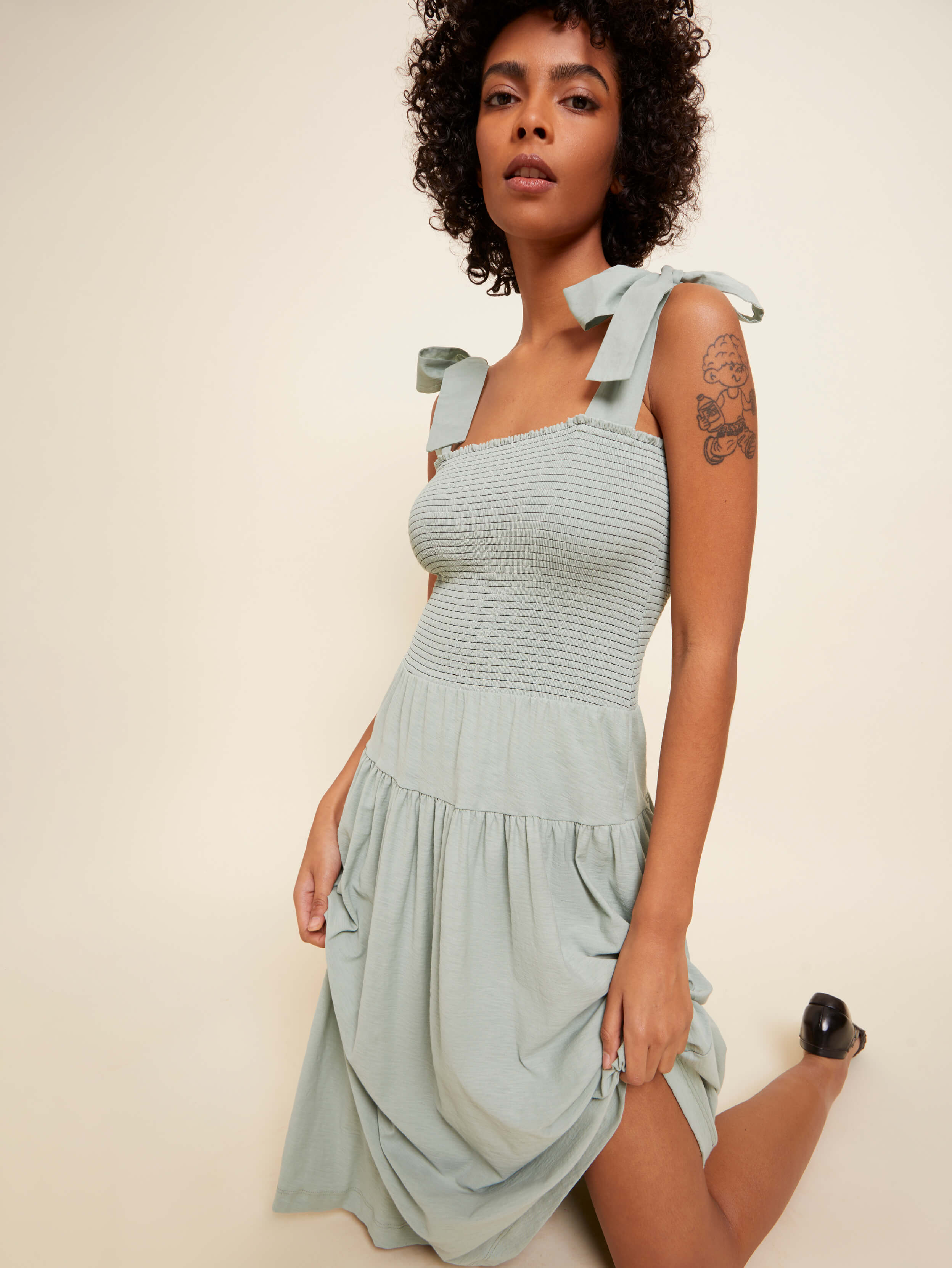 NATION LTD Ember Tied Sundress