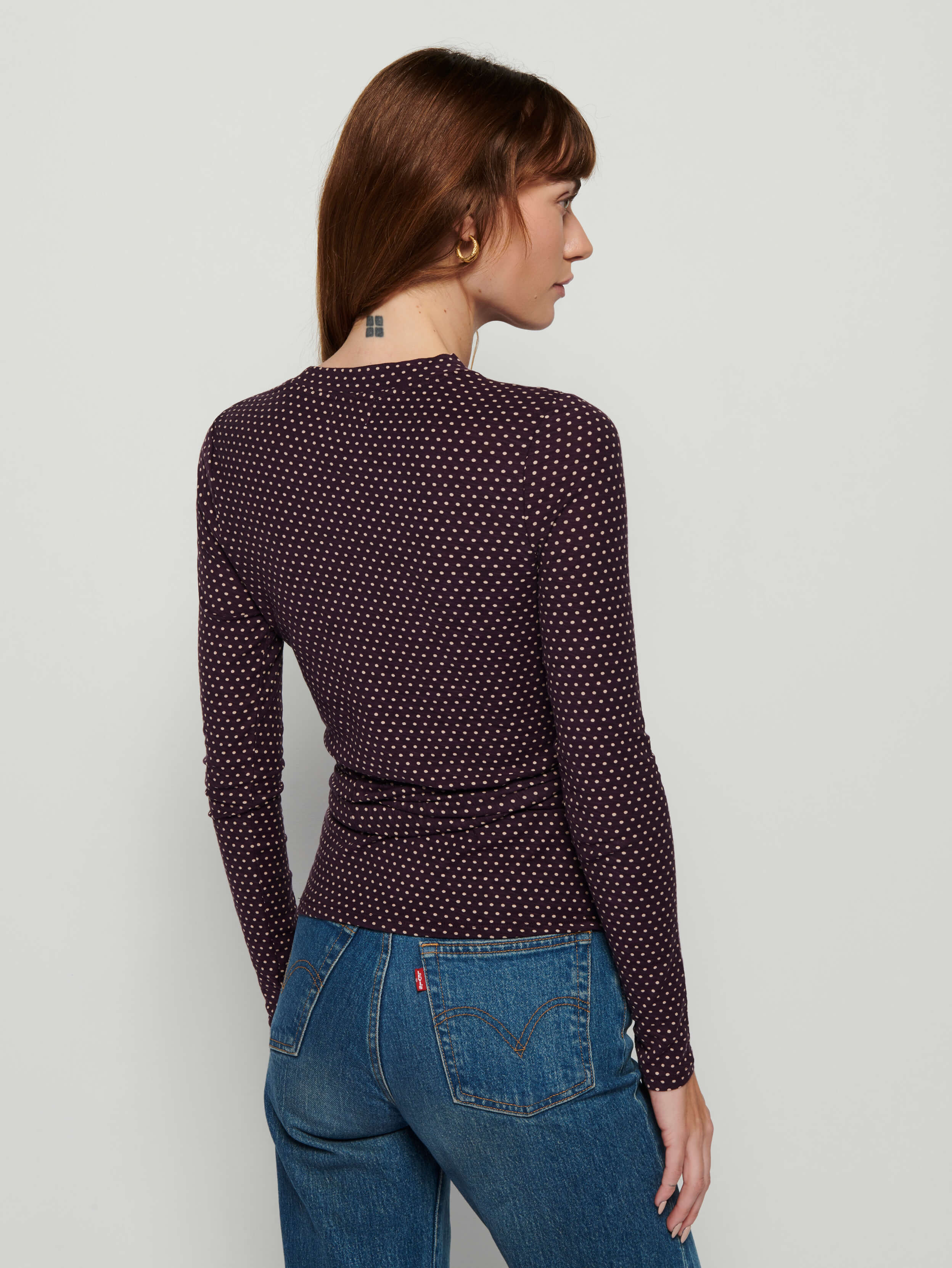 NATION LTD Este Twisted Wrap Top