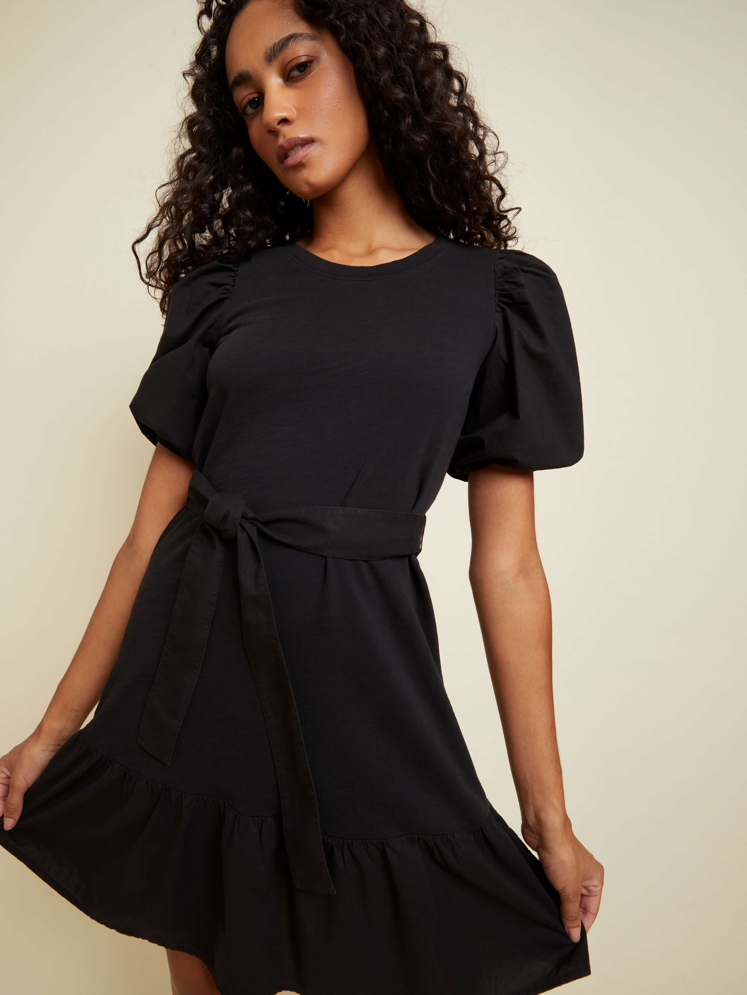 NATION LTD Evangeline Belted Mini Dress