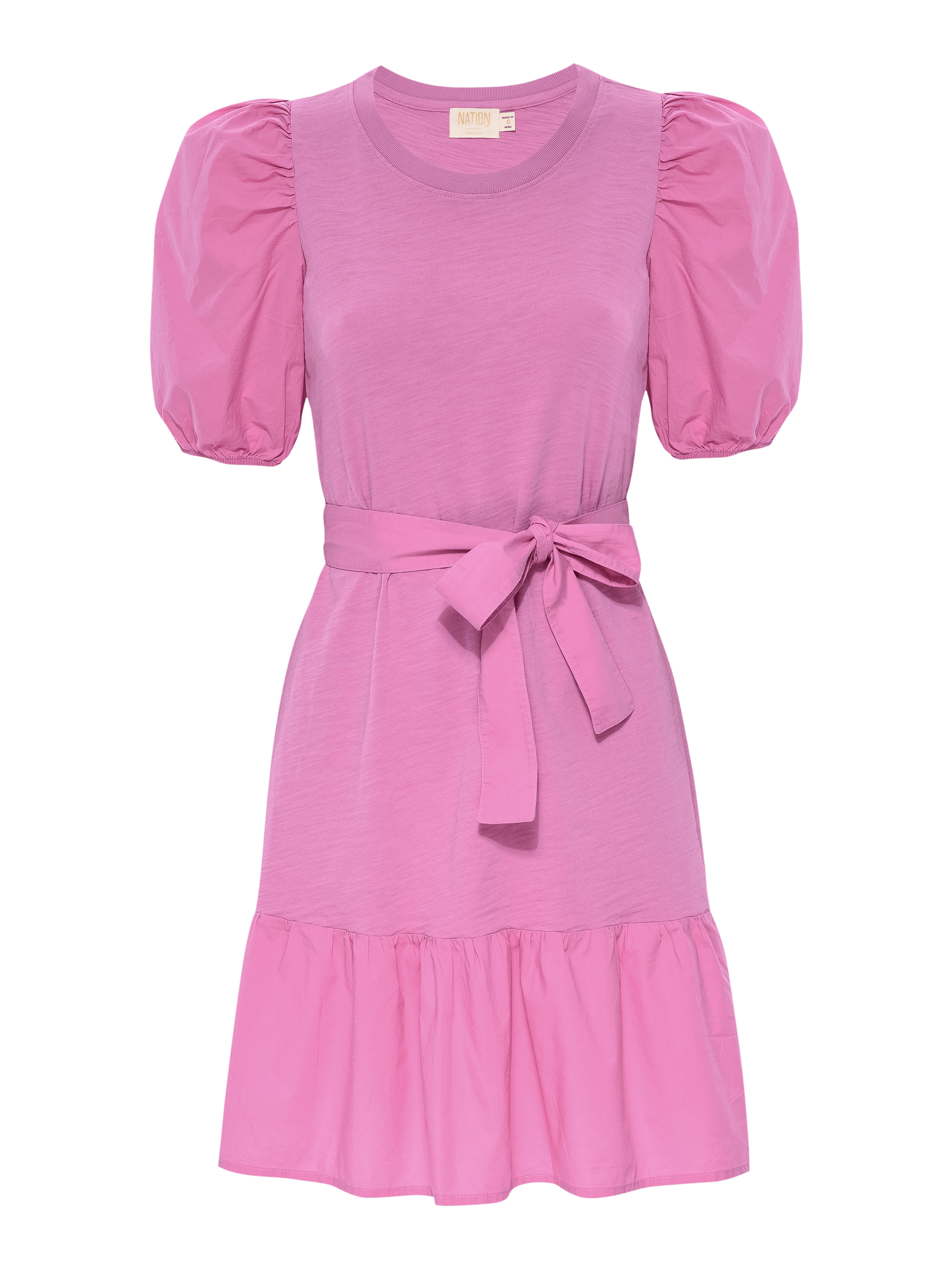 NATION LTD Evangeline Belted Mini Dress