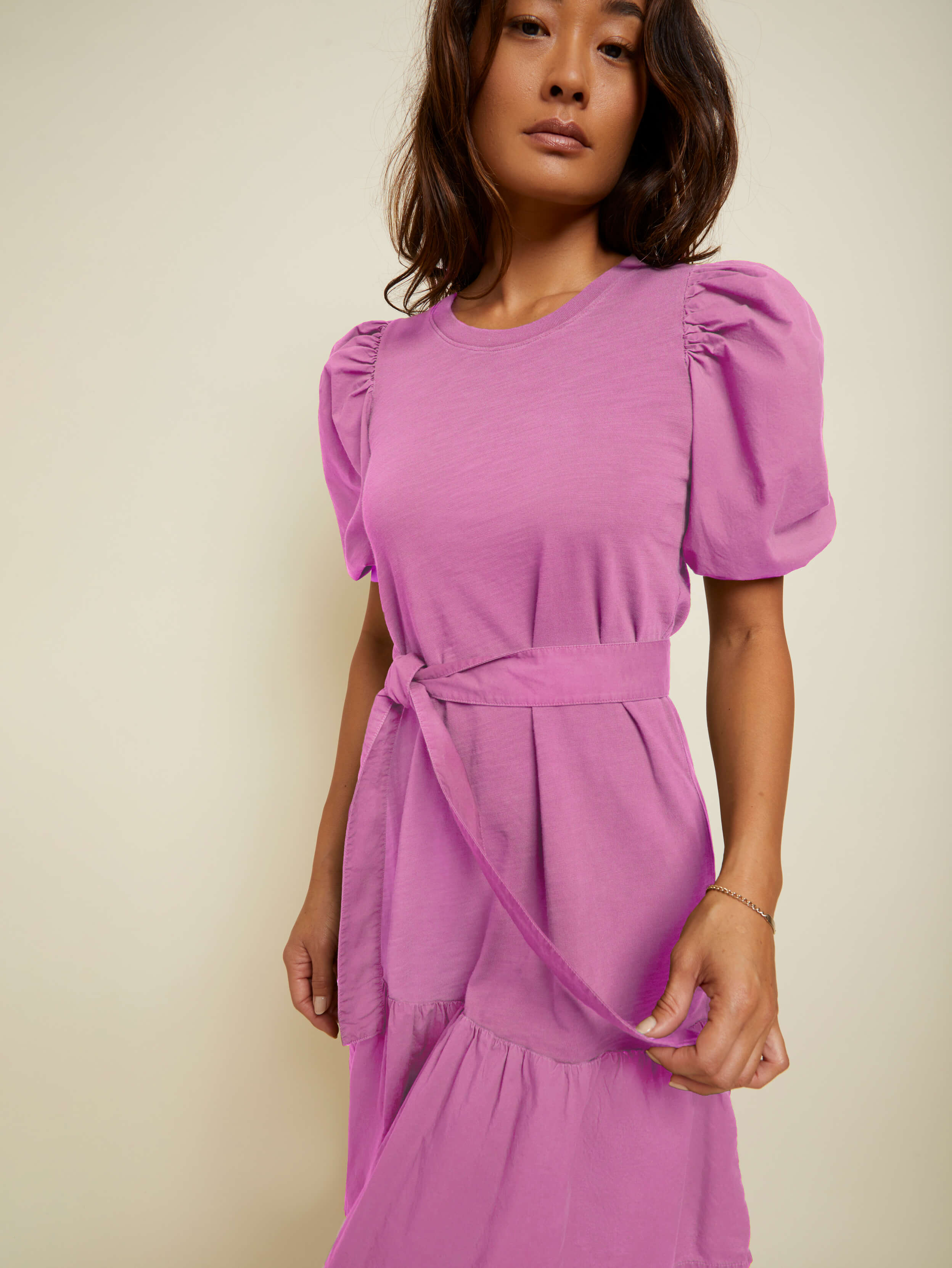 NATION LTD Evangeline Belted Mini Dress