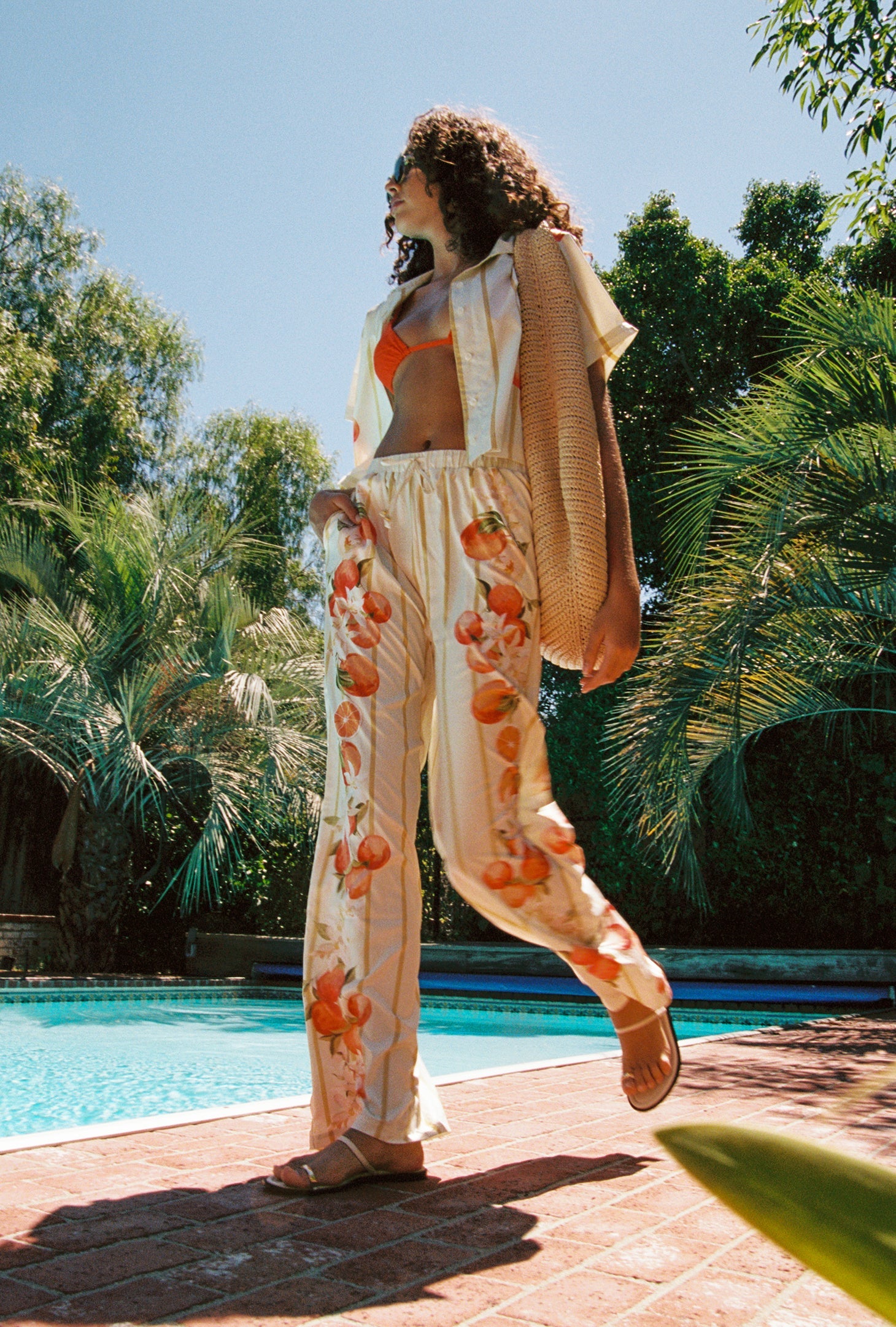 Ruby Shirt - Italian Oranges