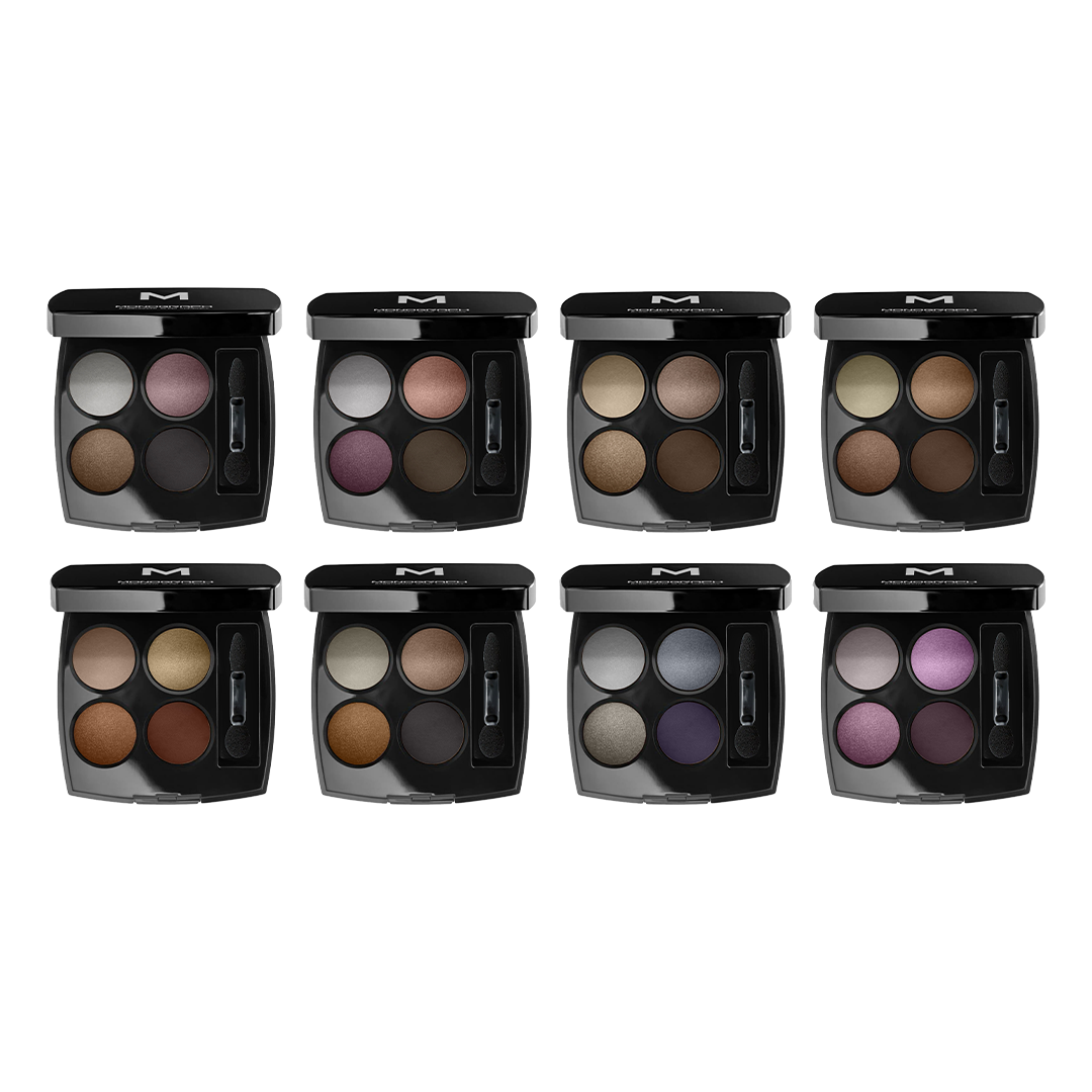 Monograph Pressed Powder Eyeshadow Quads Portfolio