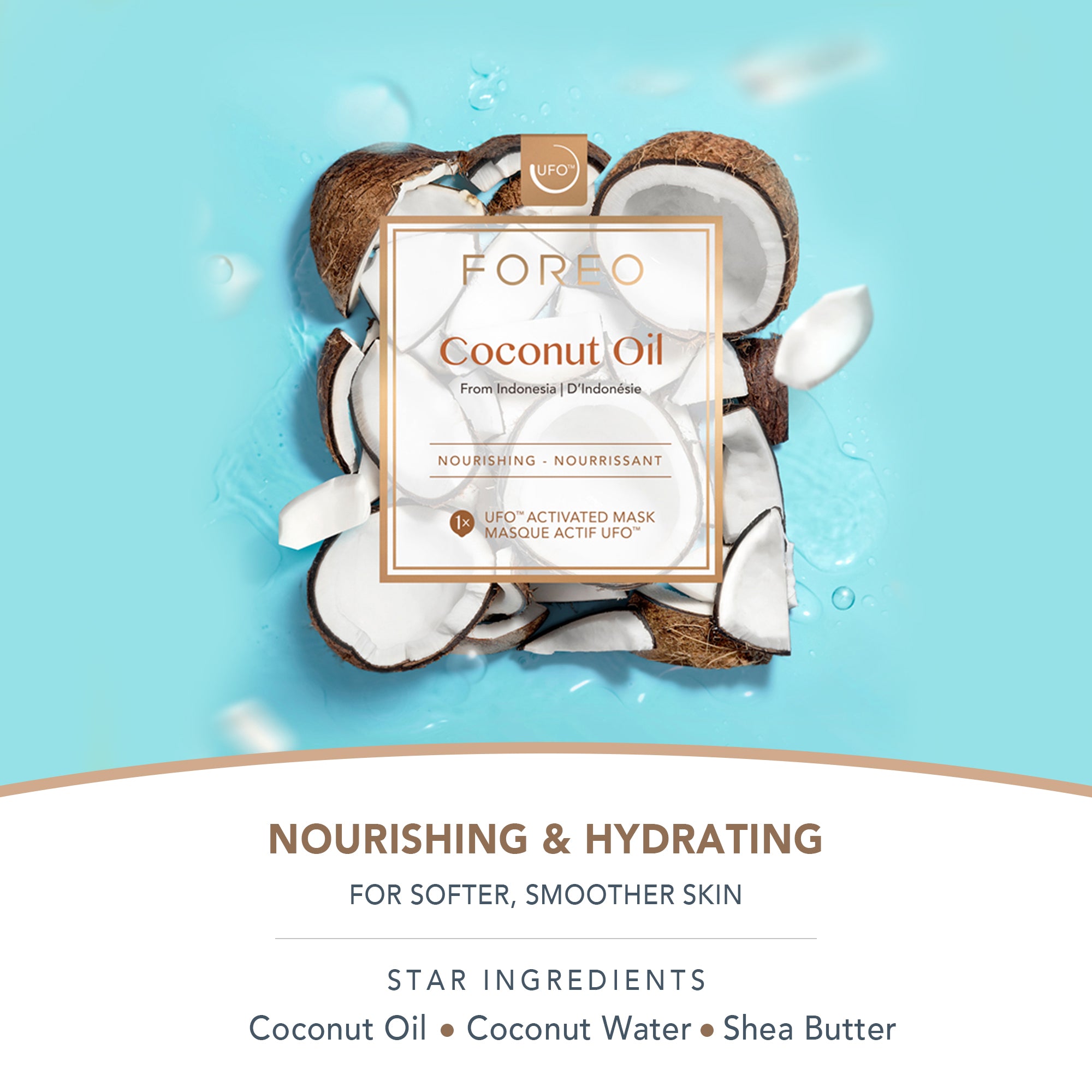 UFO Mask Natural Coconut Oil