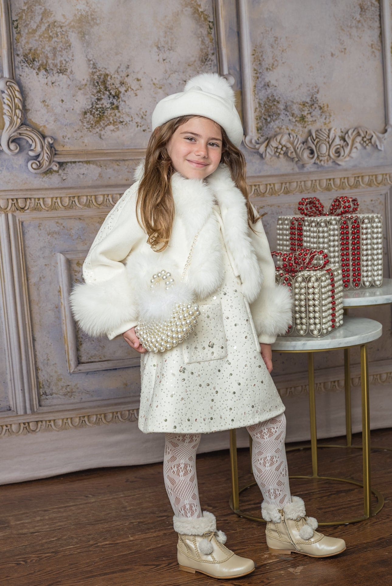 Marshmallow Wool Coat - Petite Maison Kids