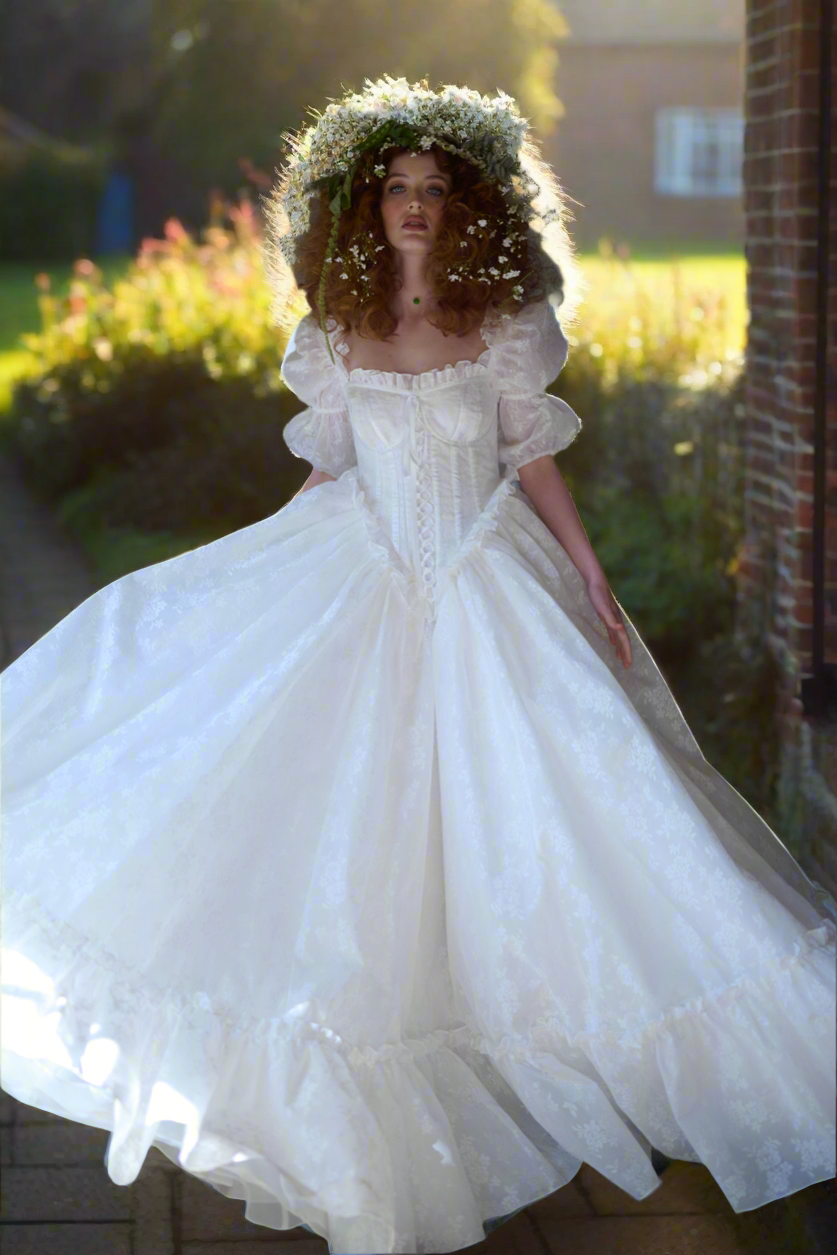 The Ivory Swan Song Gown