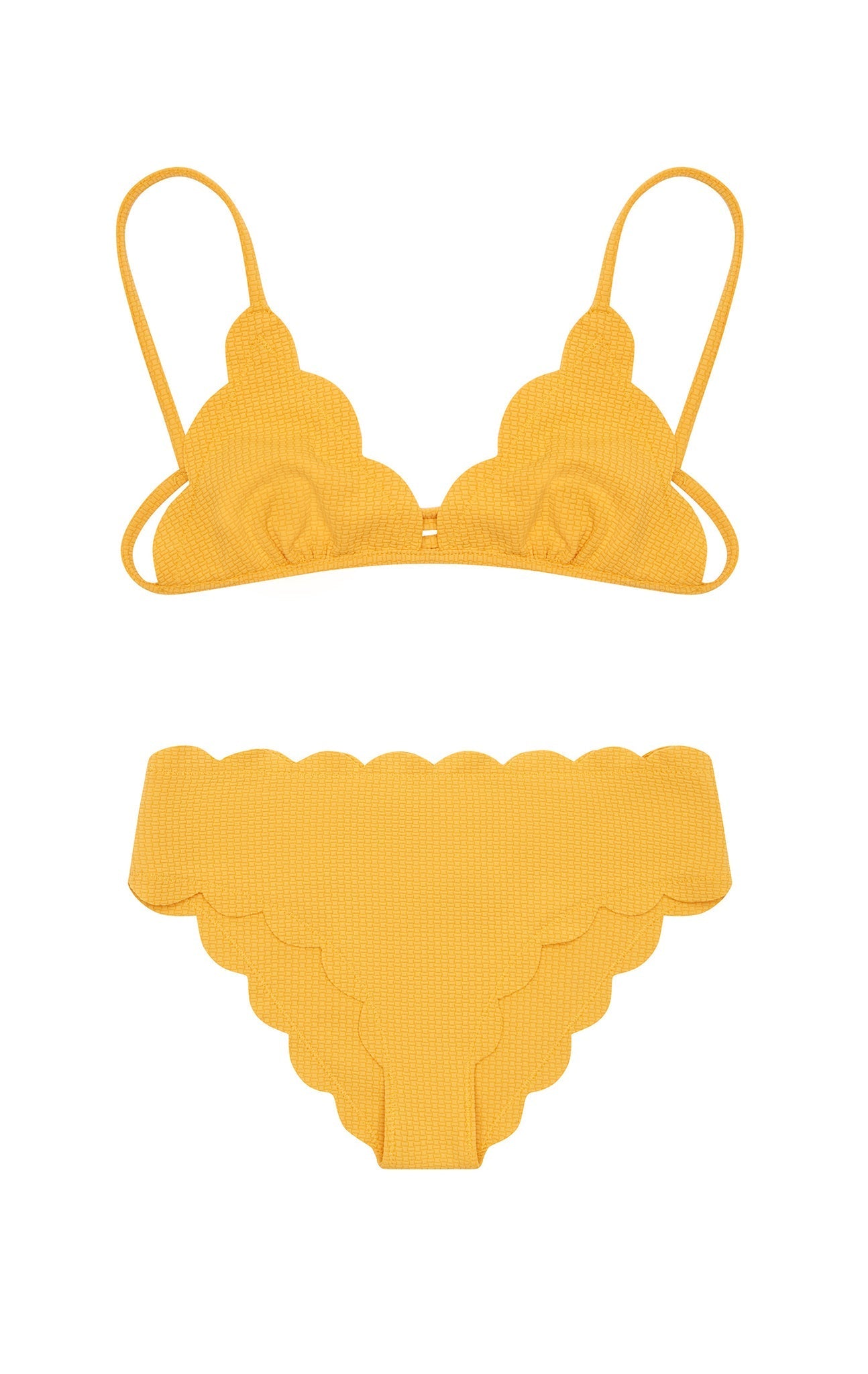 Bumby Broadway Bikini in Tangerine