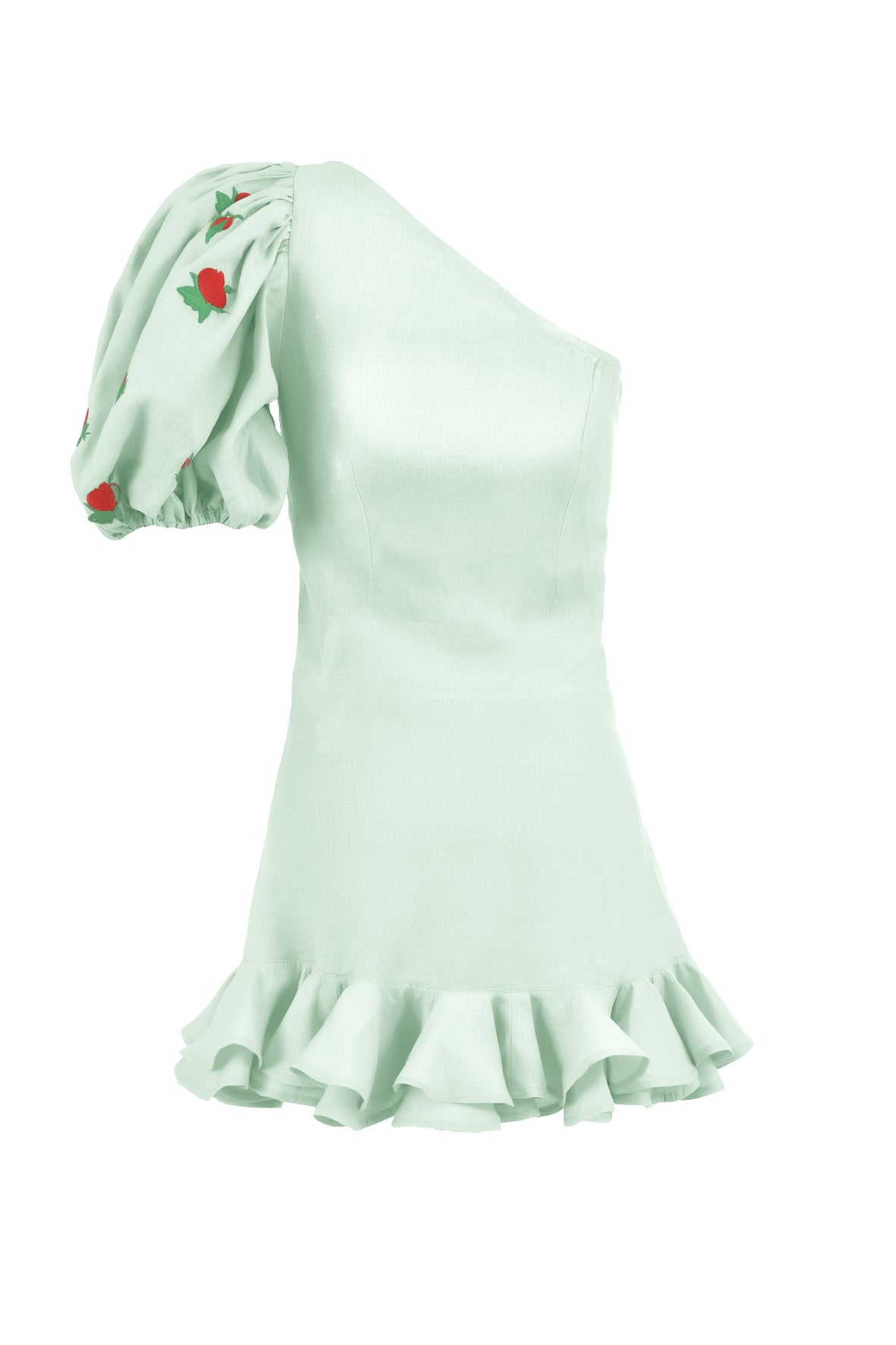 Flame | Mint (No Waistline Embroidery)