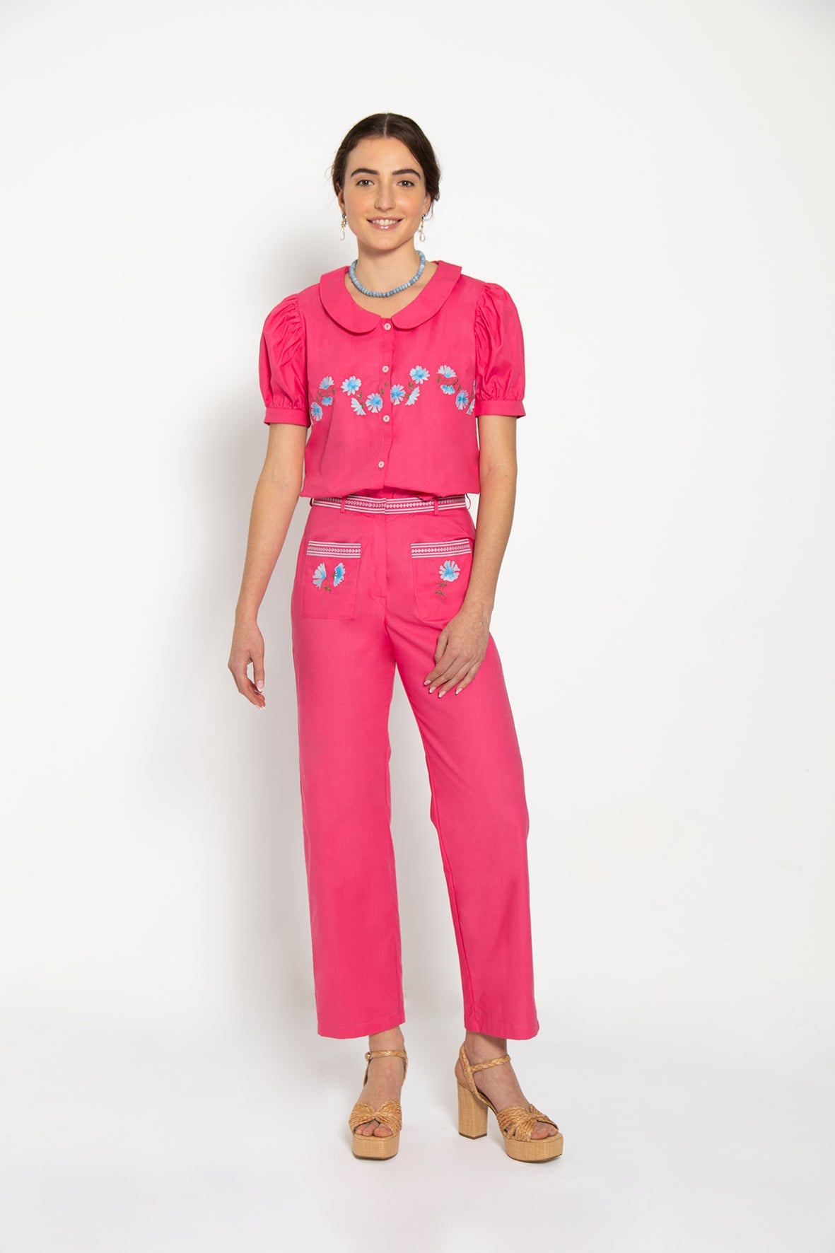 Ahsen Set | Fuchsia