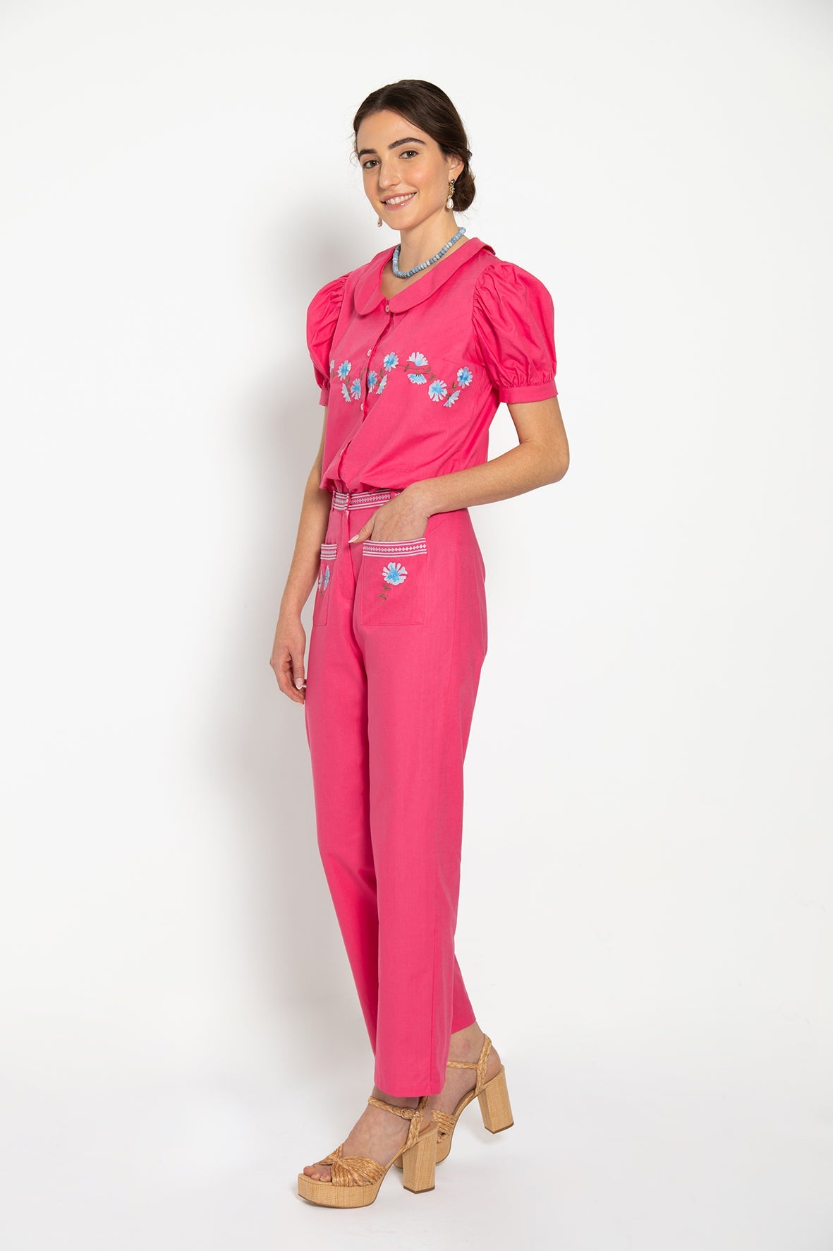 Ahsen Set | Fuchsia