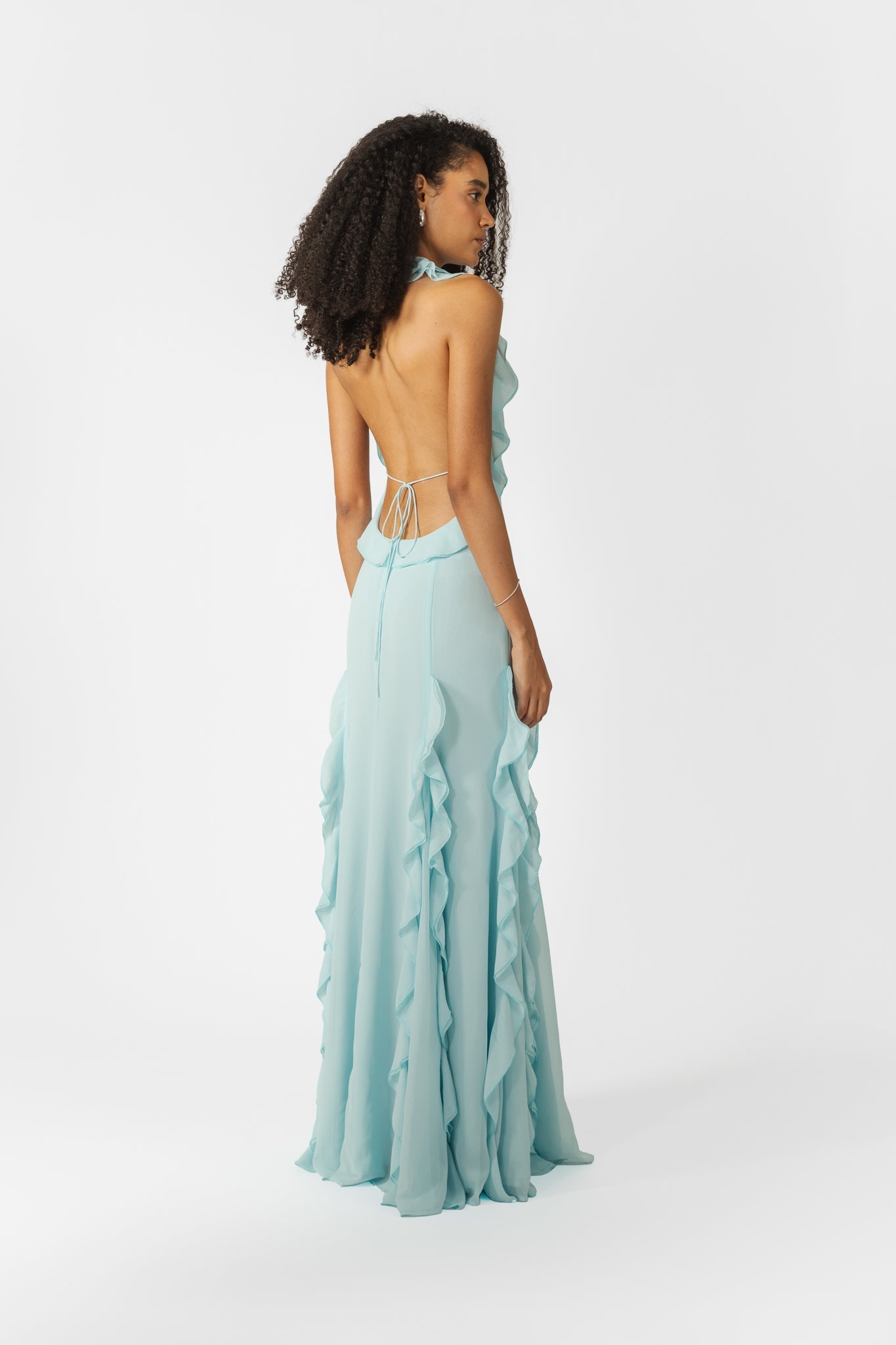 Fiona Dress - Baby Blue