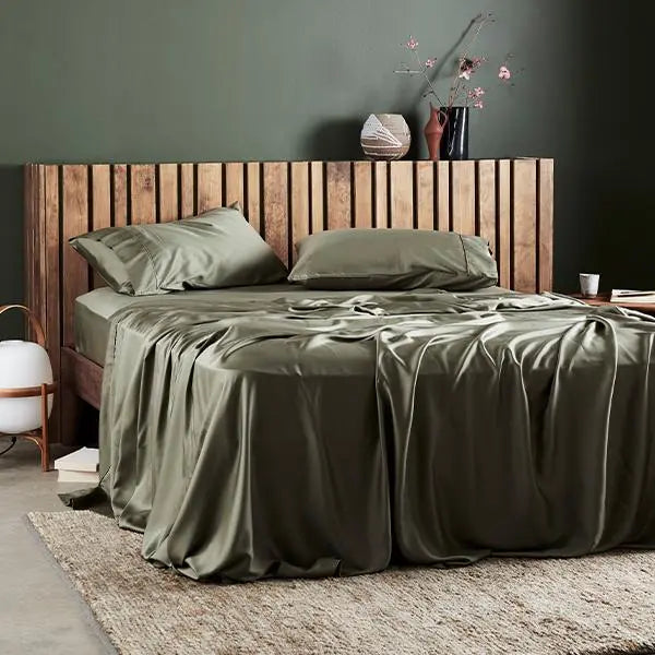 Signature Bamboo Flat Sheet | Moss