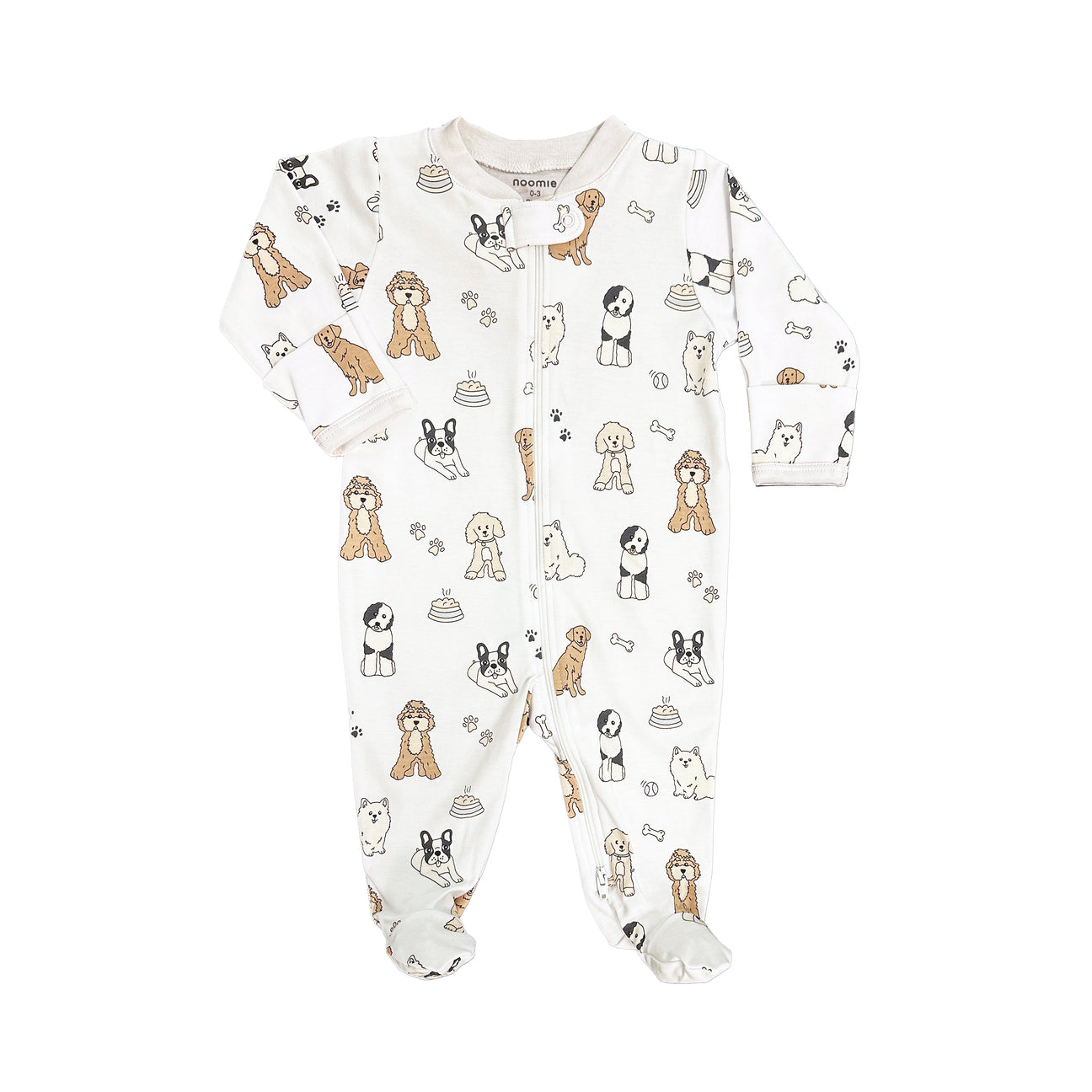 Zipper Footie Doggie Day Care