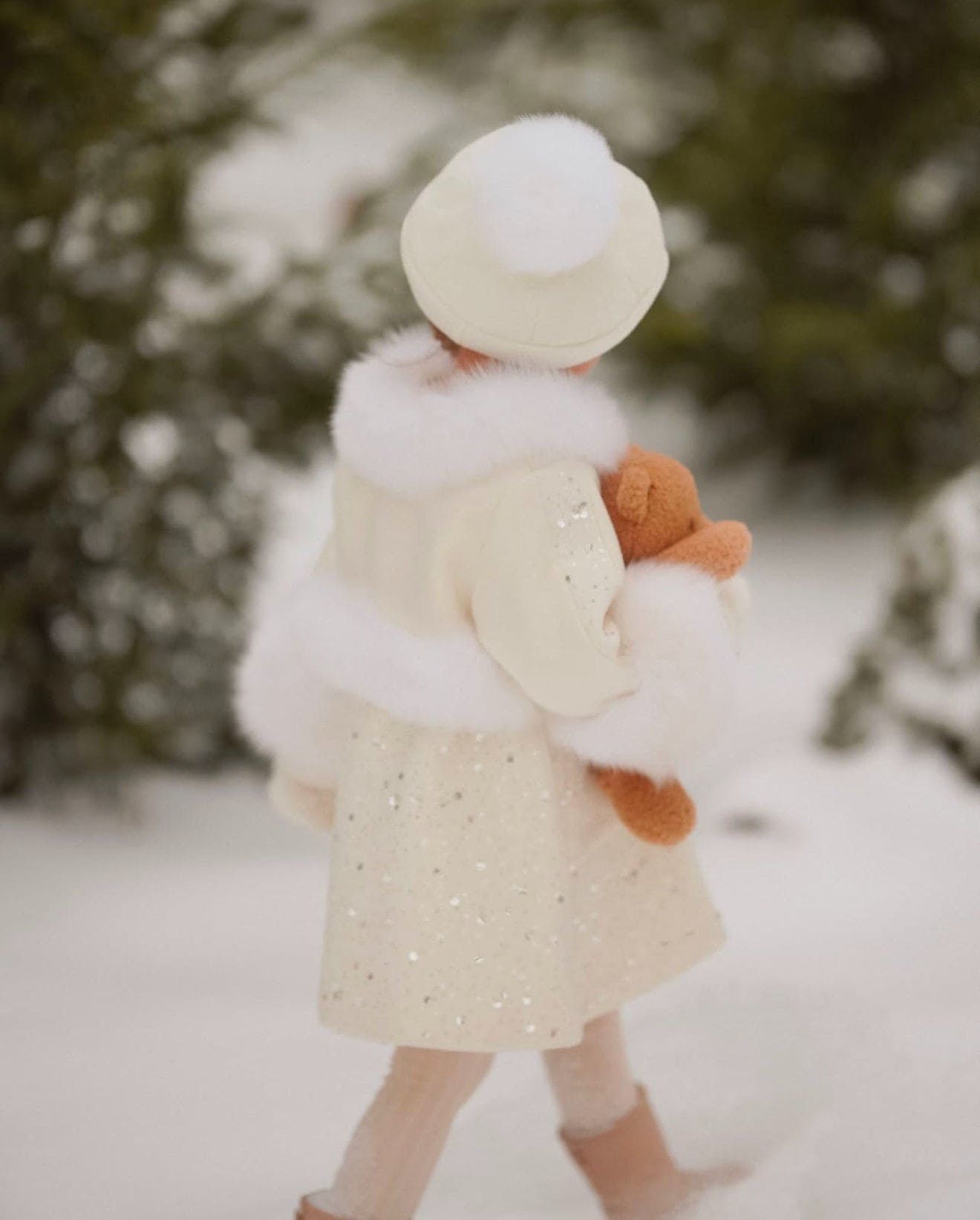 Marshmallow Wool Coat - Petite Maison Kids