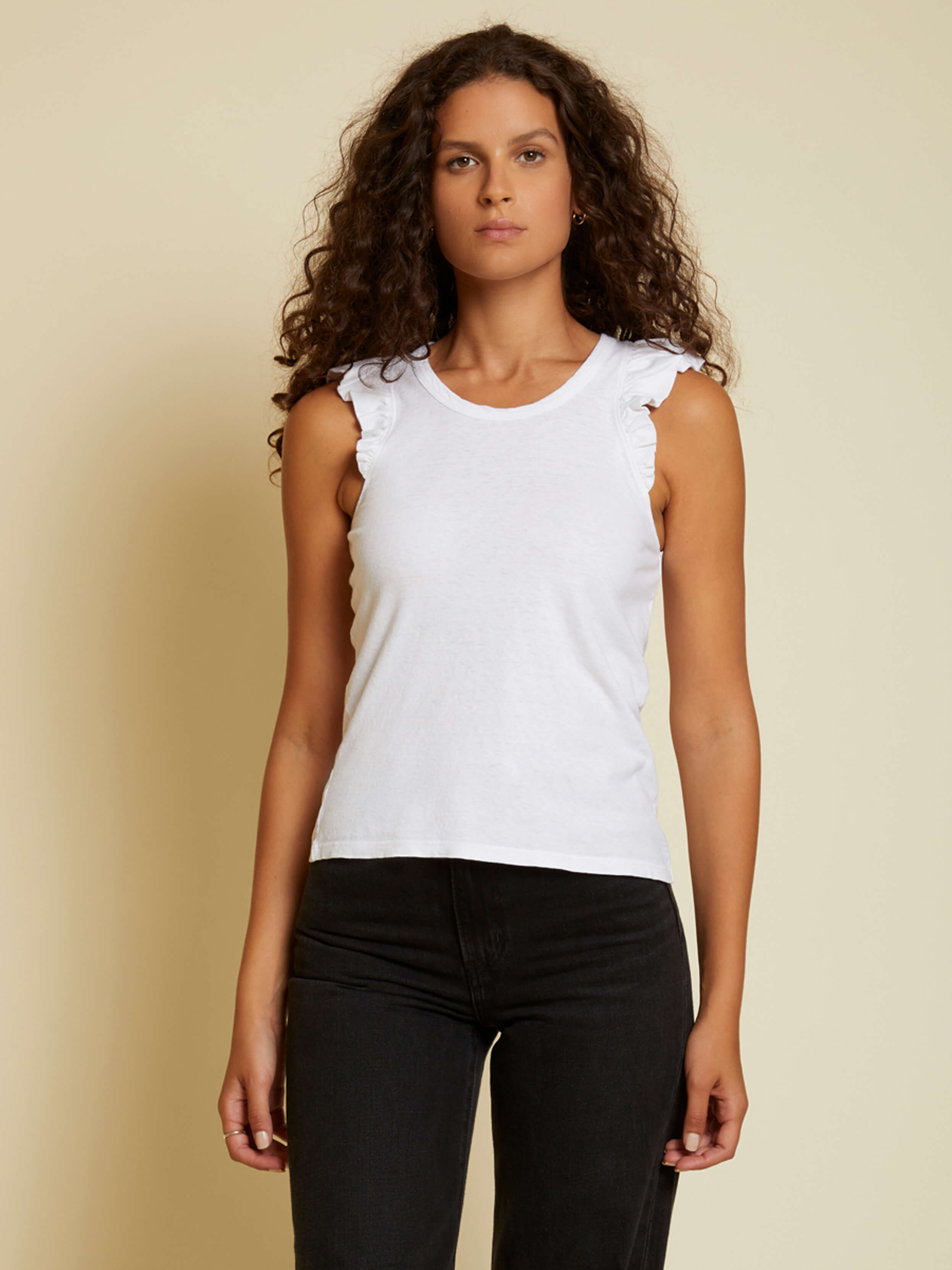 NATION LTD Gemma Flutter Sleeve Tank