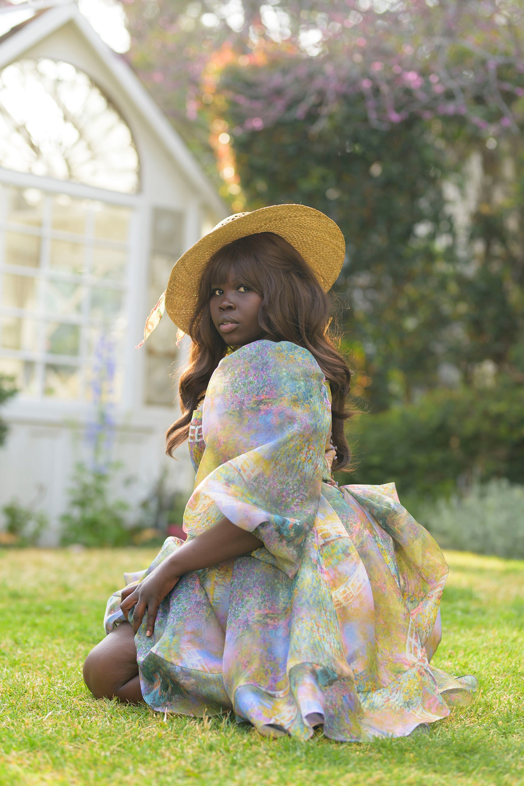 The Bridge Angel Mini Bustle Dress