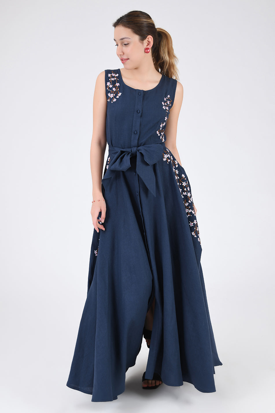 Nirva Wanga | Indigo (No Belt)