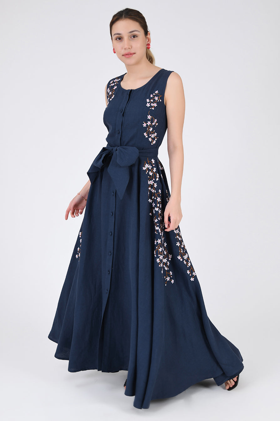 Nirva Wanga | Indigo (No Belt)
