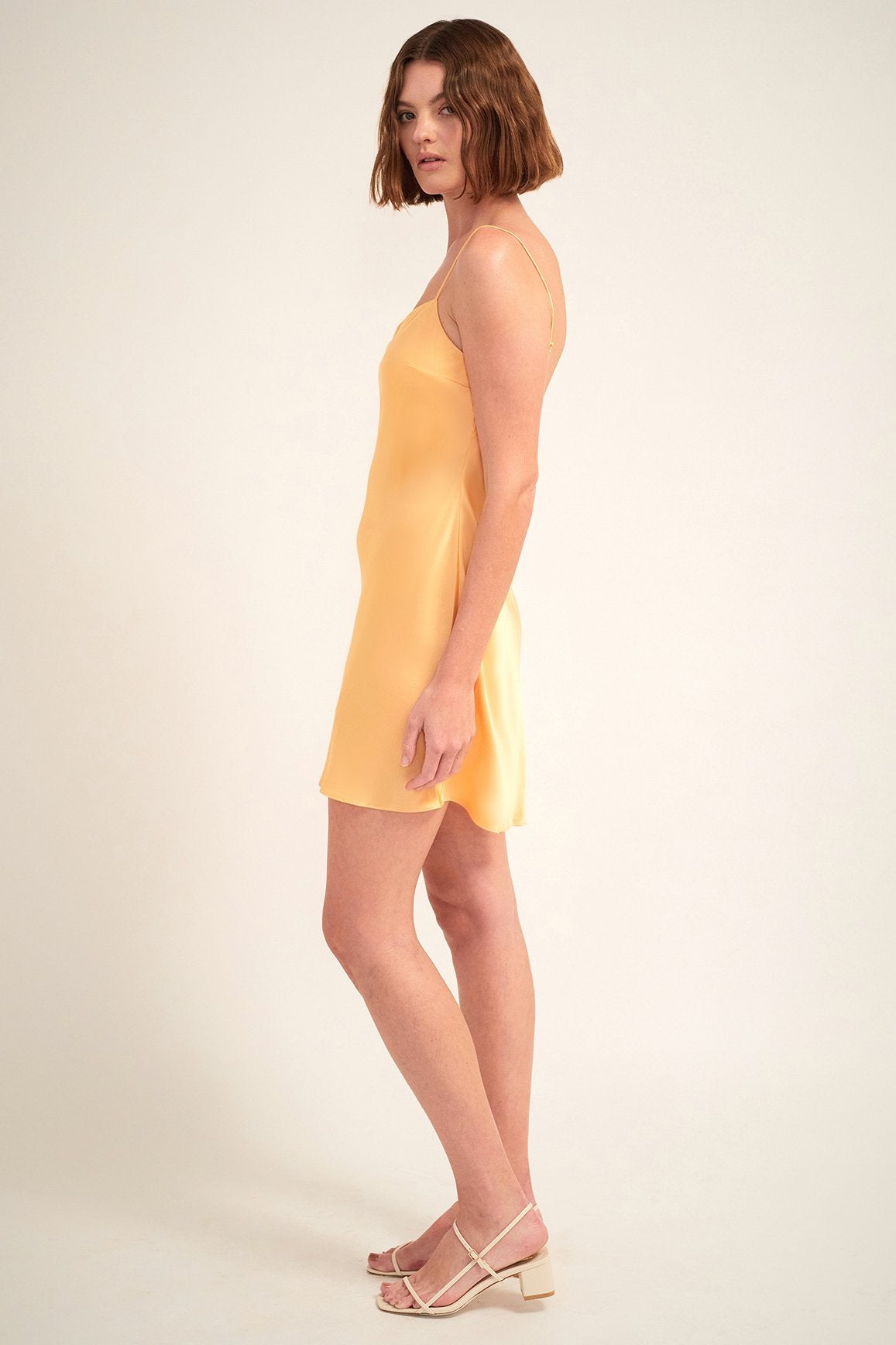 GINIA Blaire Short Dress - Nectarine