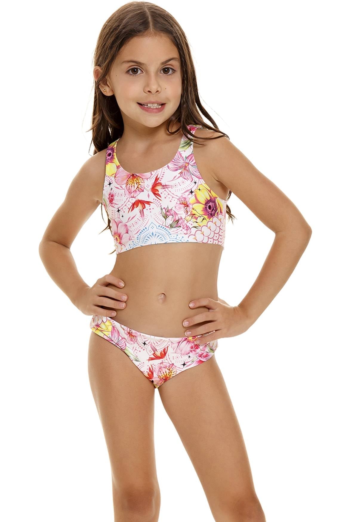 Gleam-gianna-kids-bikini-13196-front-with-model-reversible-side
