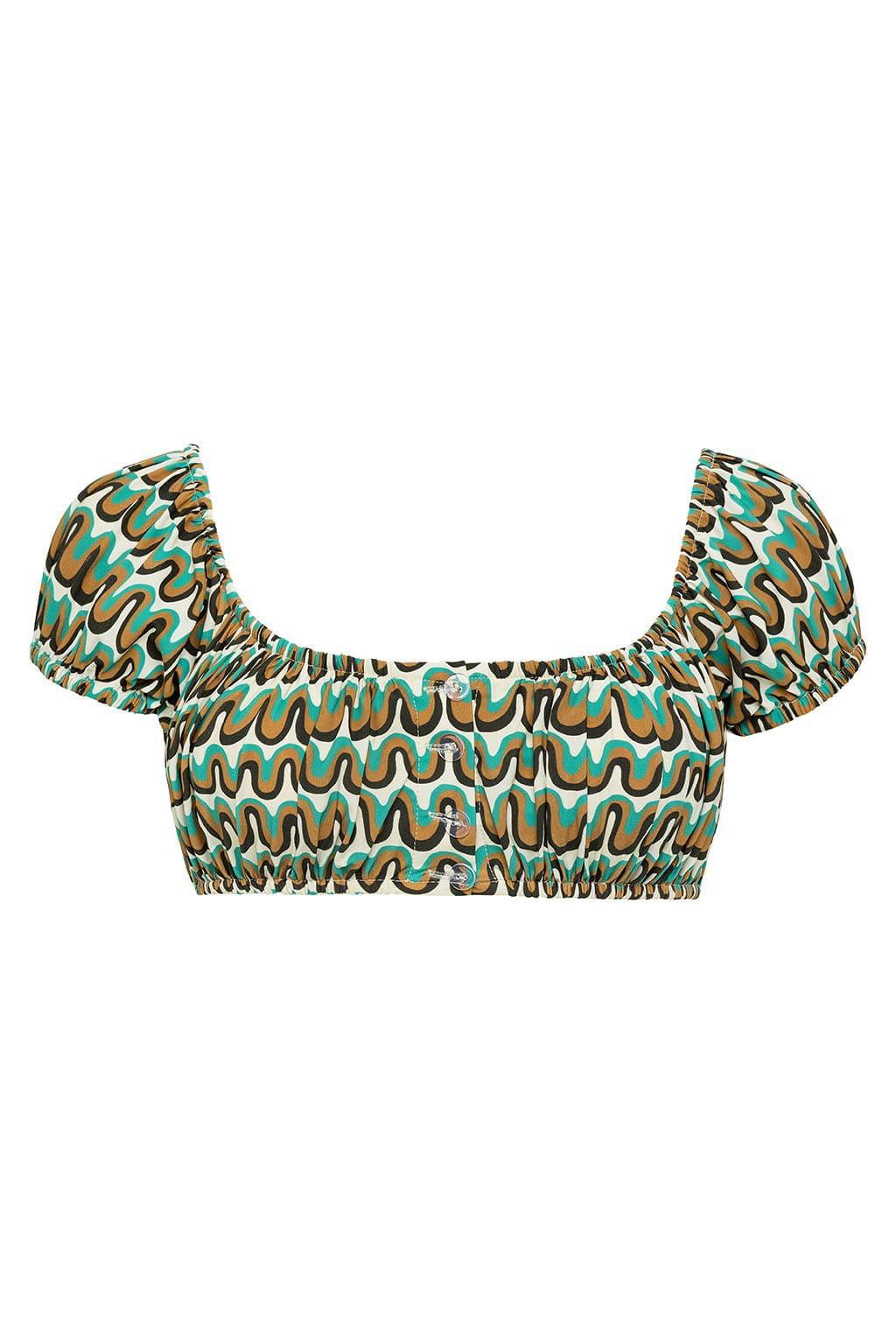 Groovy Bandita Bikini Top