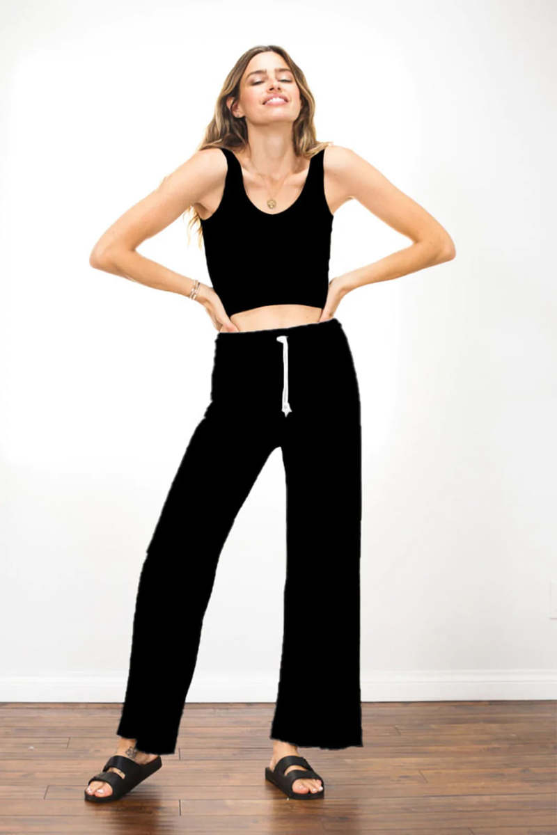 B27-GWEN | French Terry Wide Leg