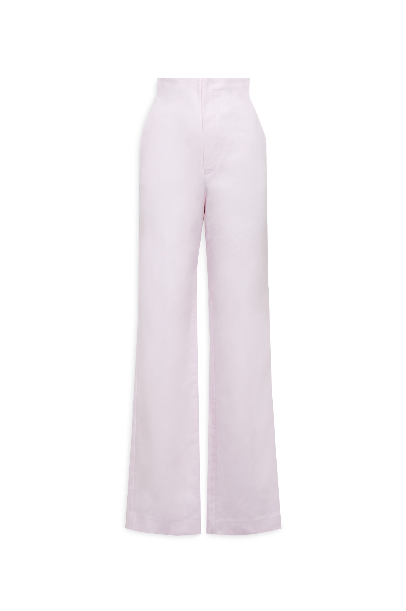 DOUBLE COTTON TROUSER - TINTED.PINK