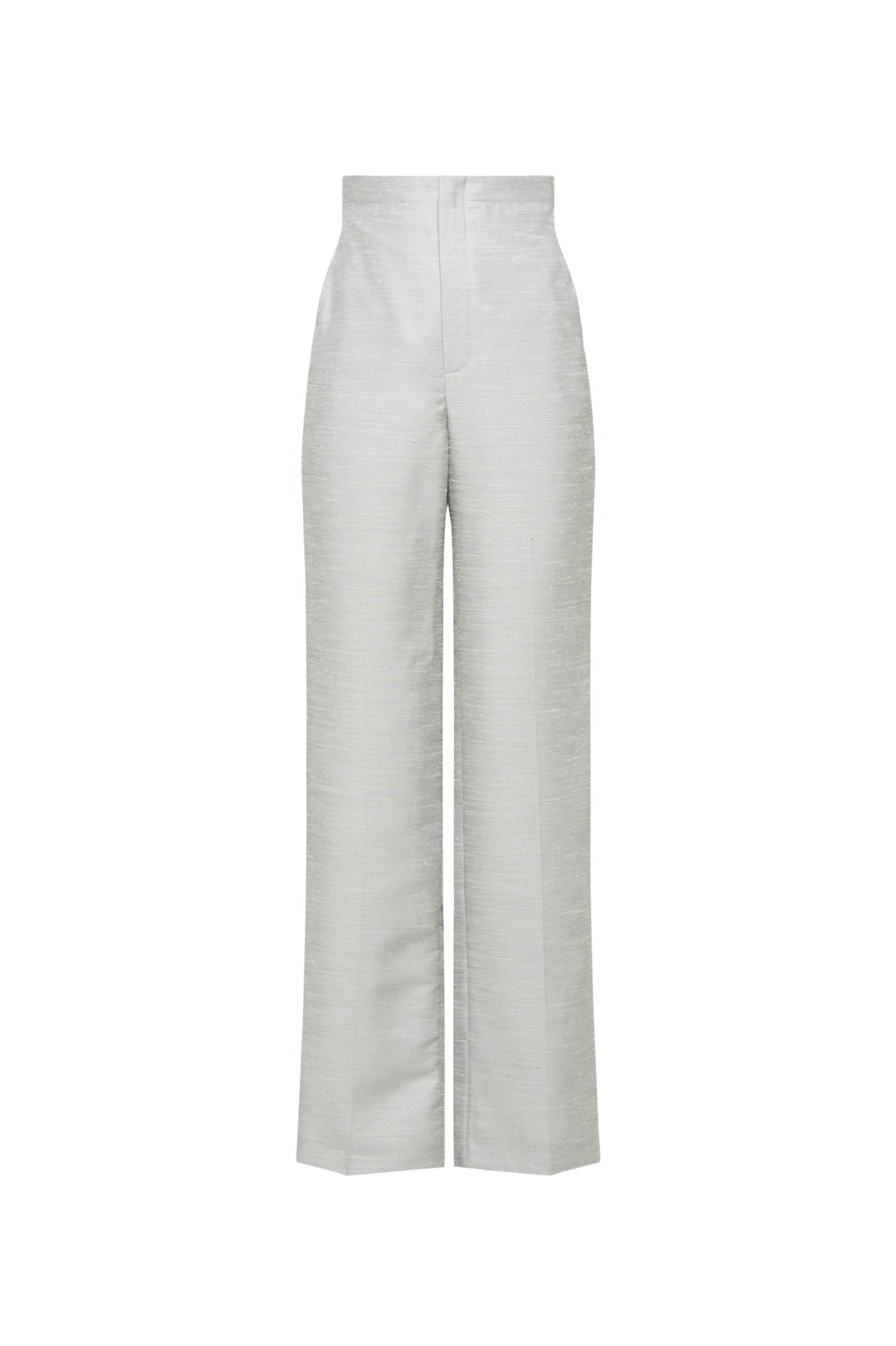 Shantung Tailored Trouser Silver SILVER - Scanlan Theodore US
