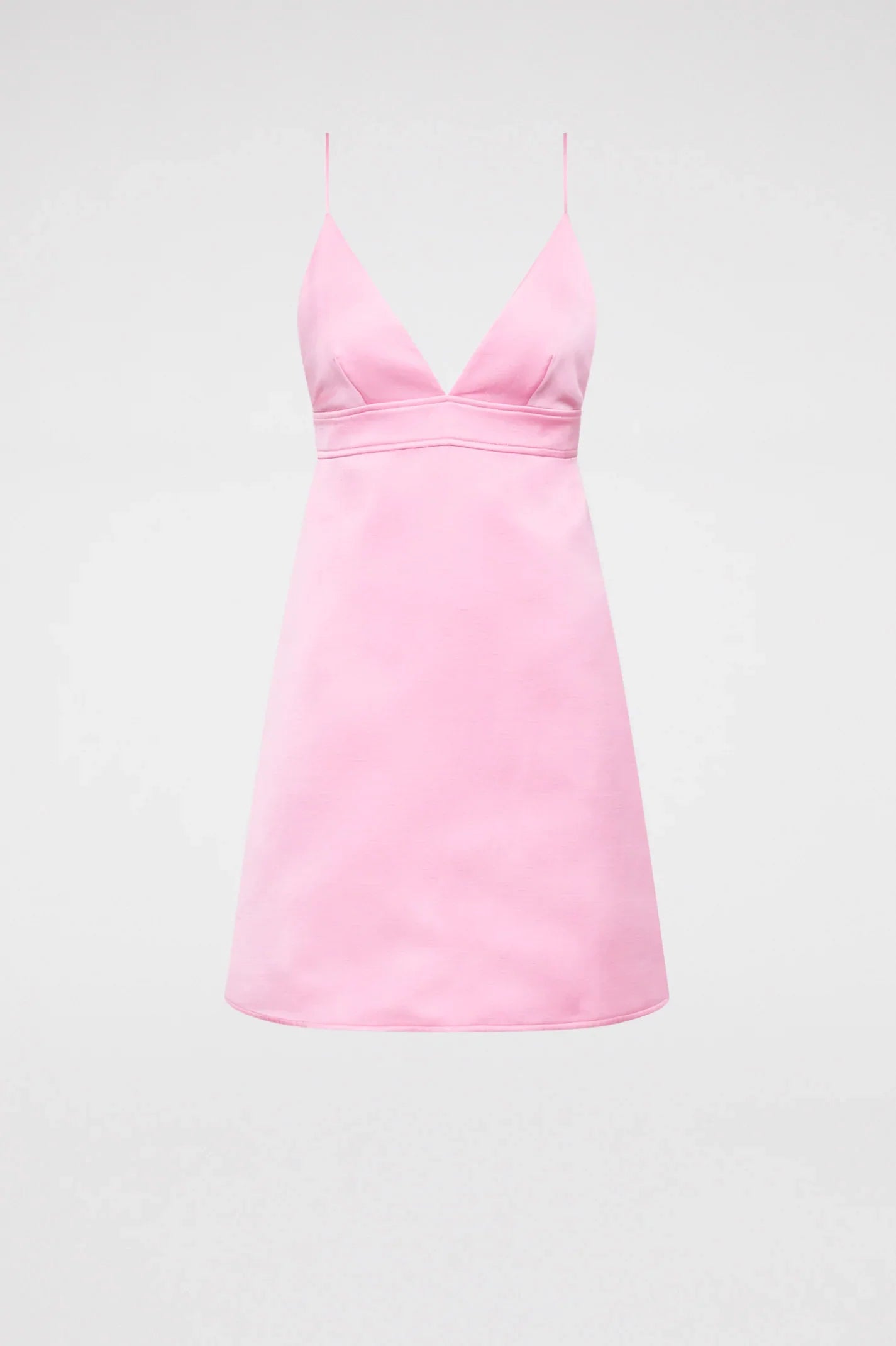 Satin Shoestring Dress Pink PINK - Scanlan Theodore US
