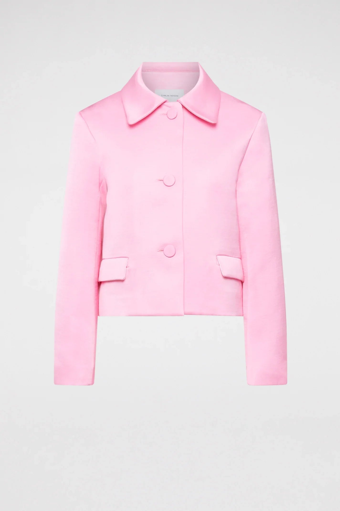 Satin Jacket Pink PINK - Scanlan Theodore US