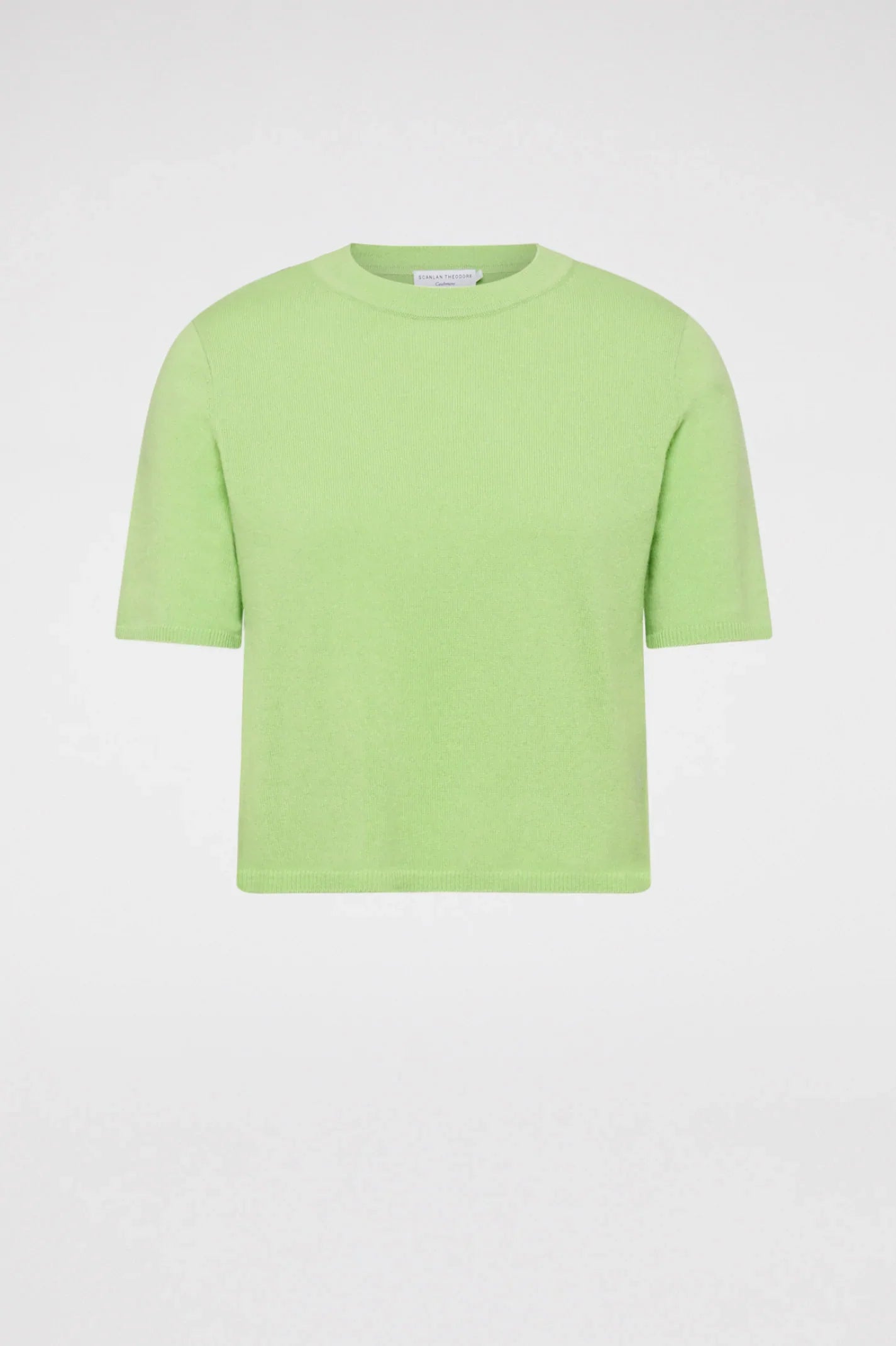 Cashmere S-sleeve Sweater 12 Apple APPLE - Scanlan Theodore US
