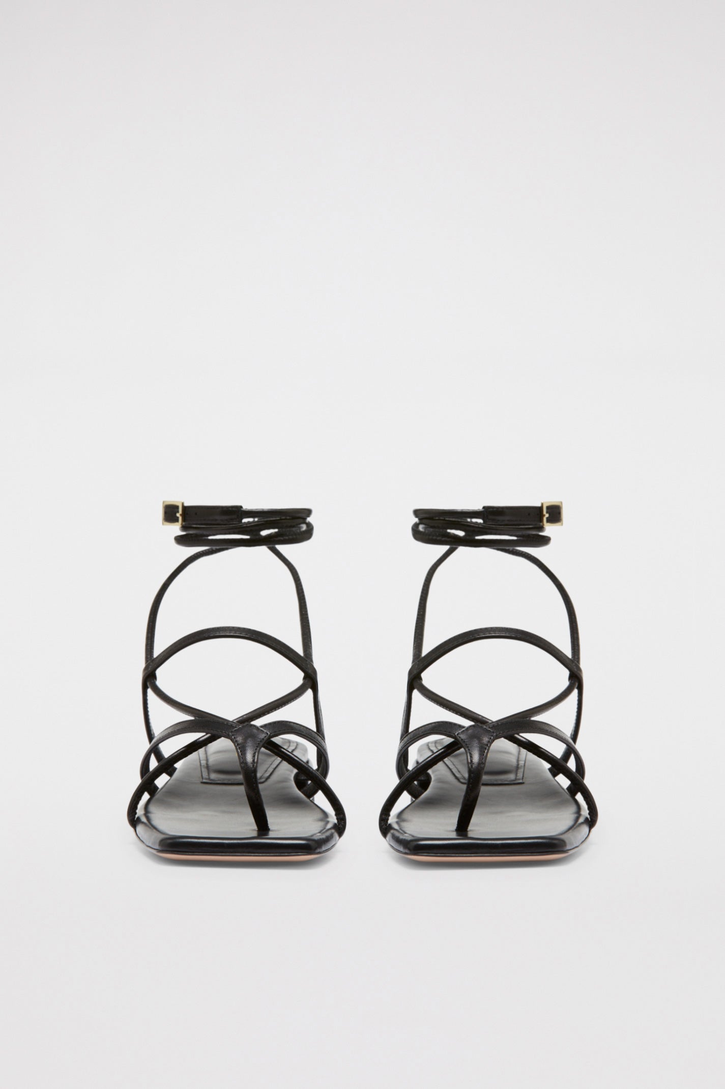 Shoestrings Sandal Black BLACK - Scanlan Theodore US