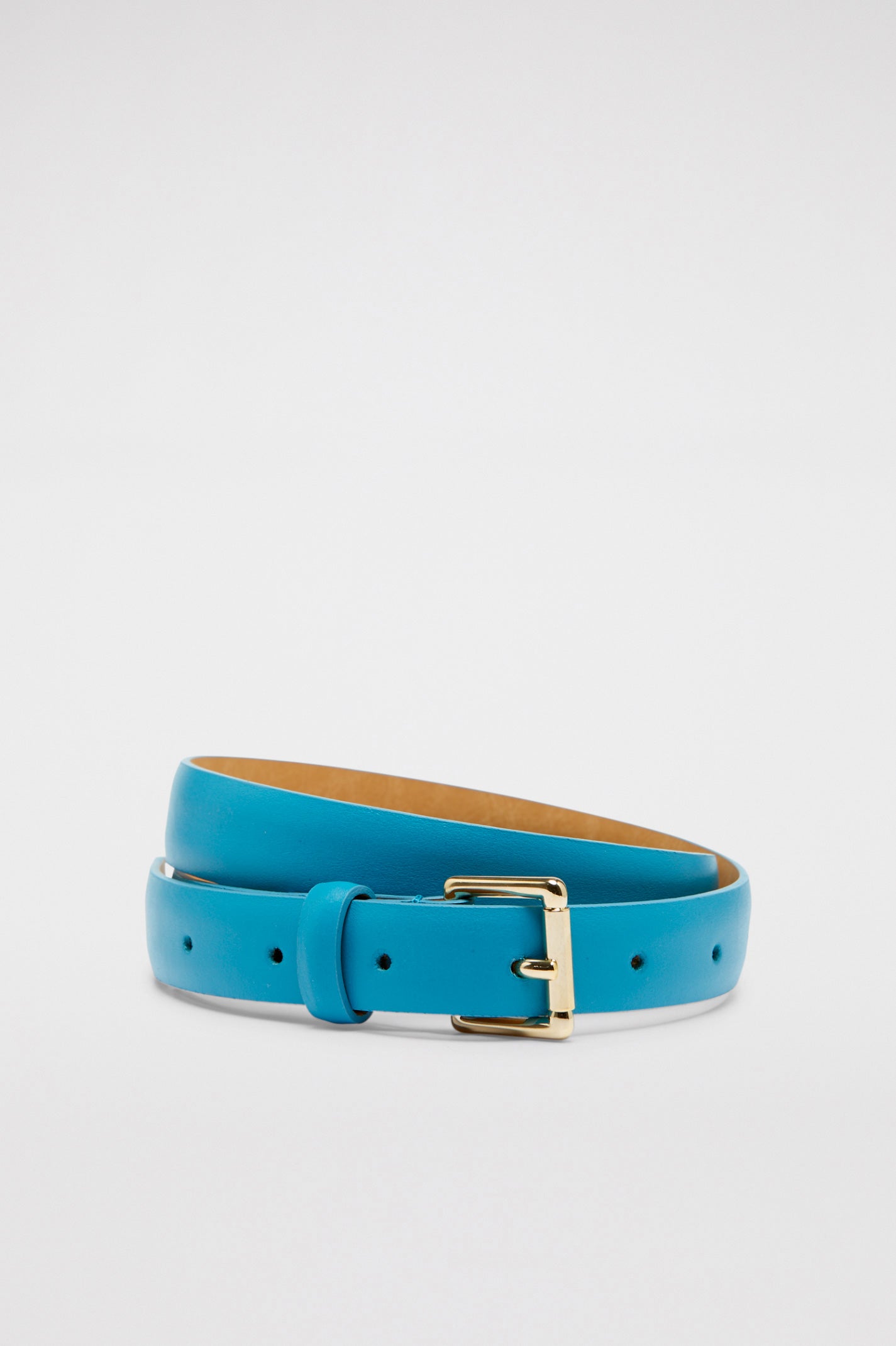 Roller Buckle Belt 2 Turquoise TURQUOISE - Scanlan Theodore US