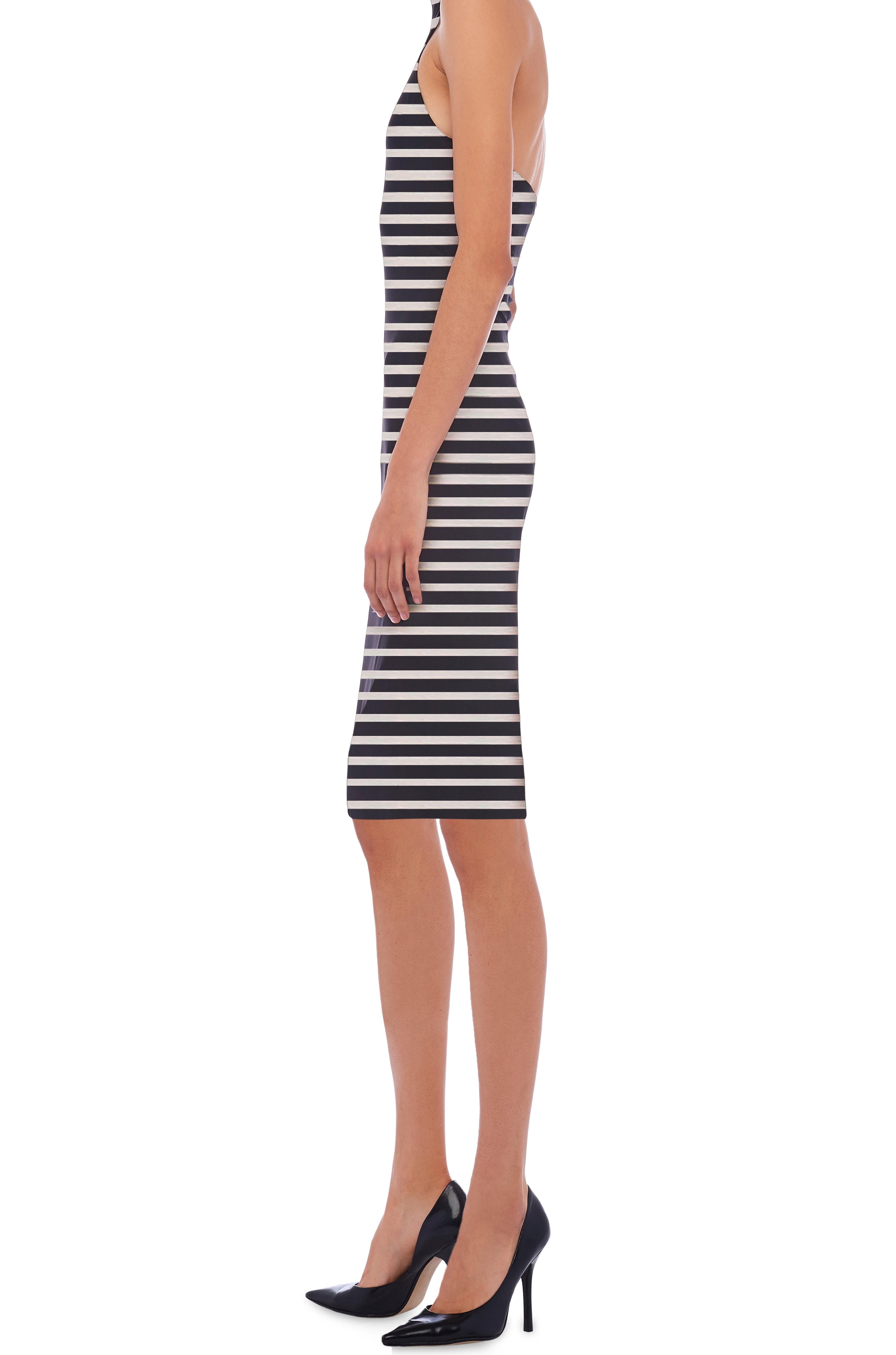 HALTER TURTLENECK DRESS