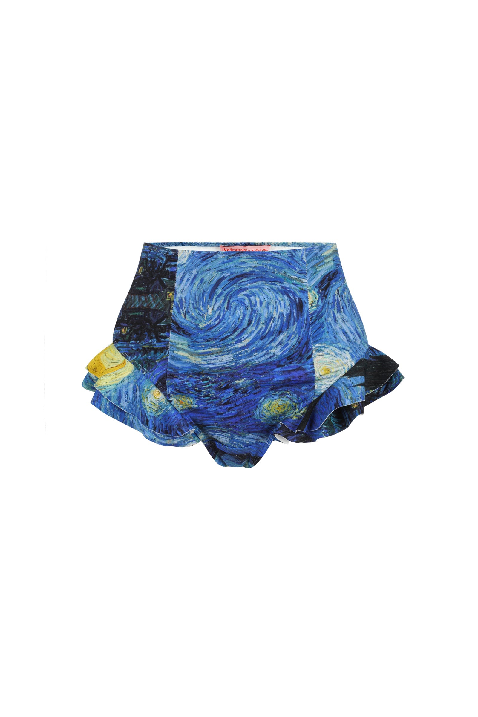 The Starry Night Ruffle Bikini Bottoms