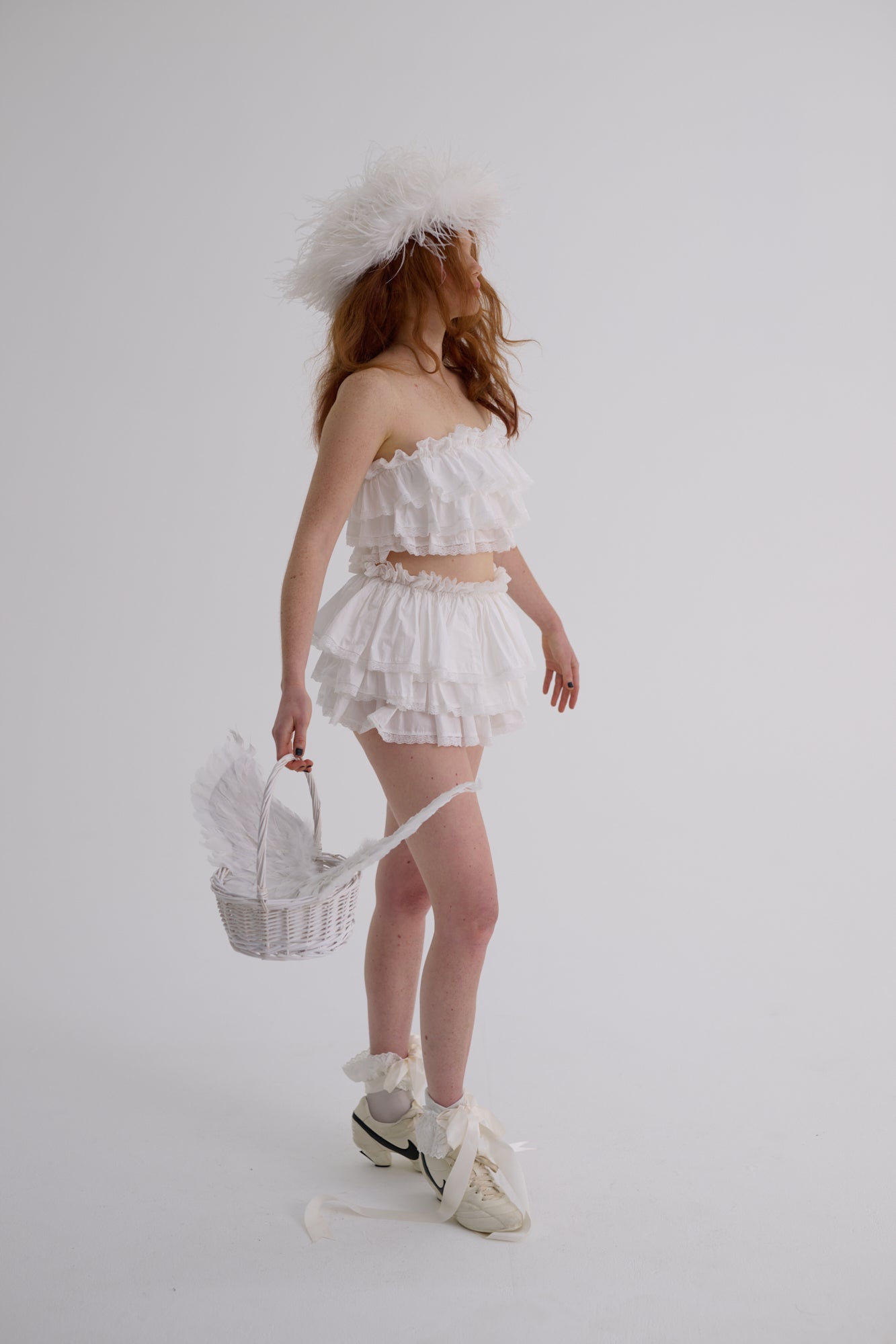 The Ivory Cotton Dauphine Knickers
