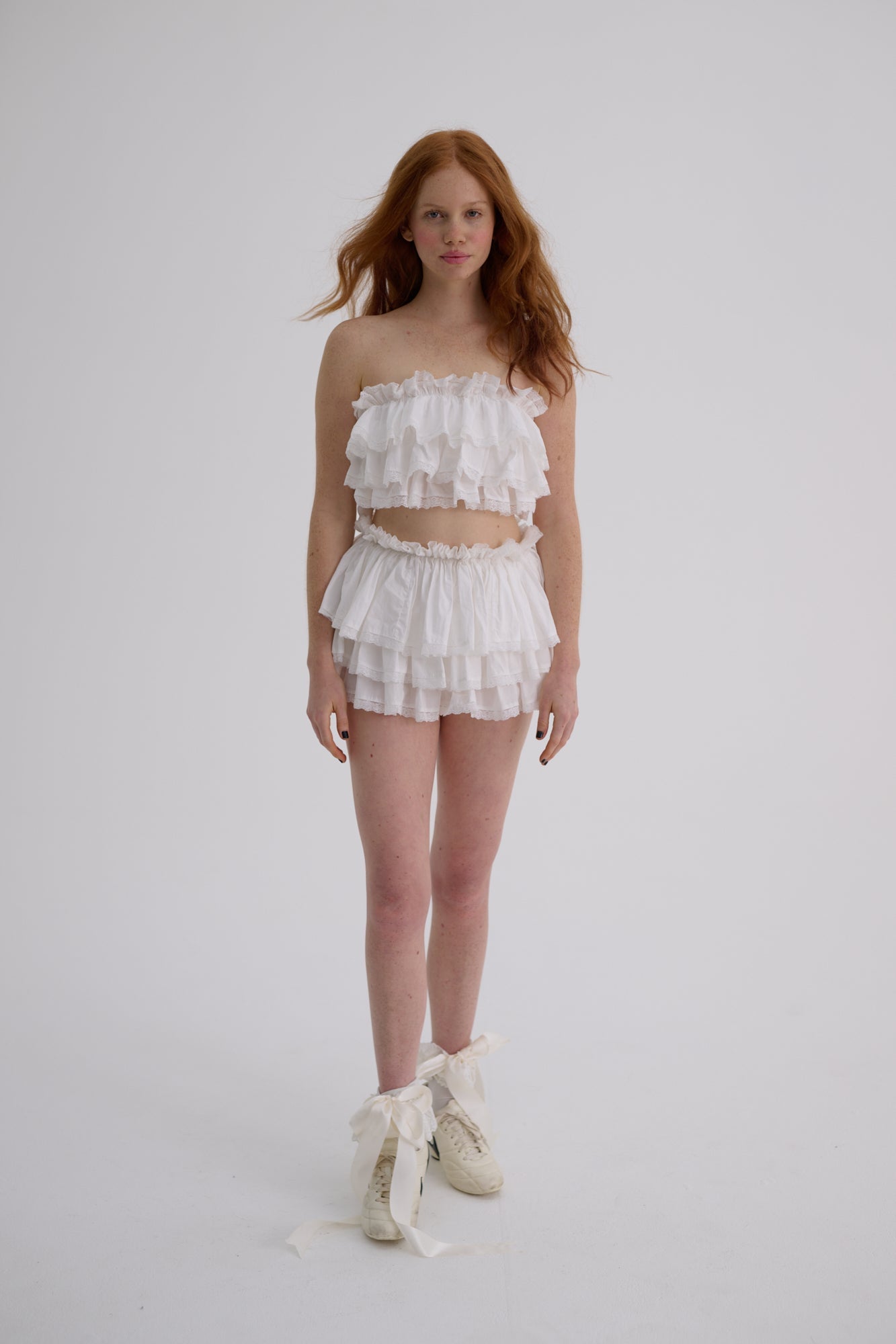 The Ivory Cotton Dauphine Knickers