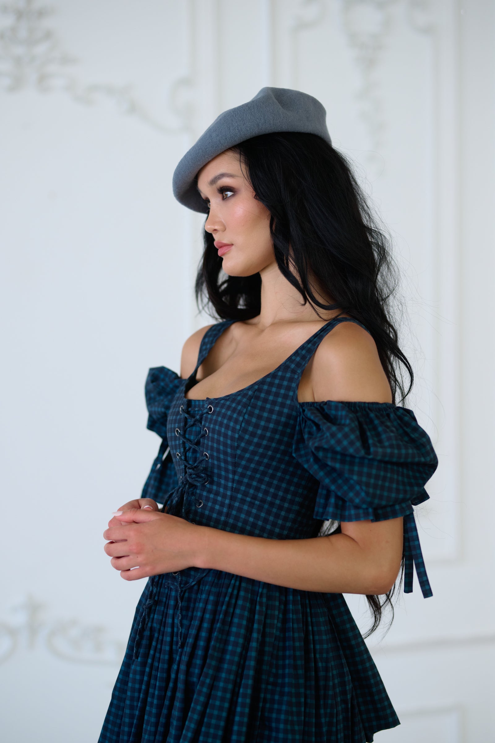 The Farmhouse Tartan Duchess Corset