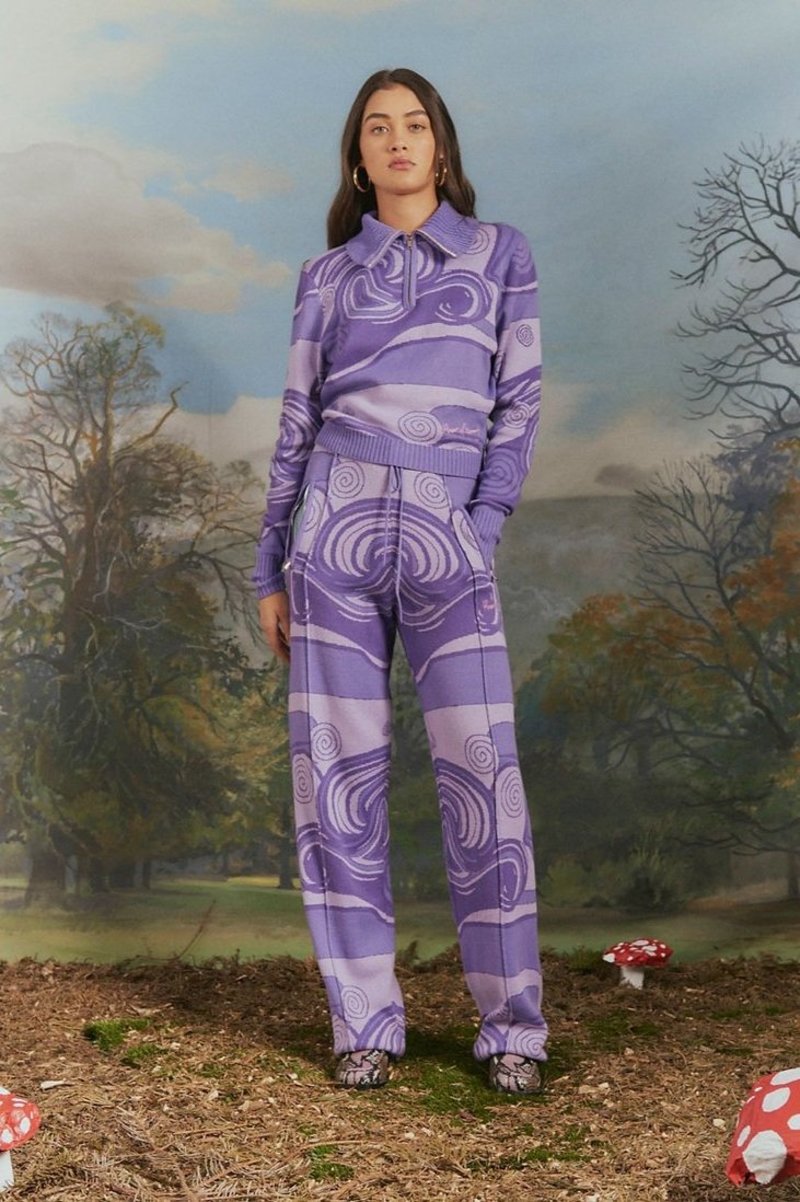 Indigo Skies Tracksuit Pants Violet