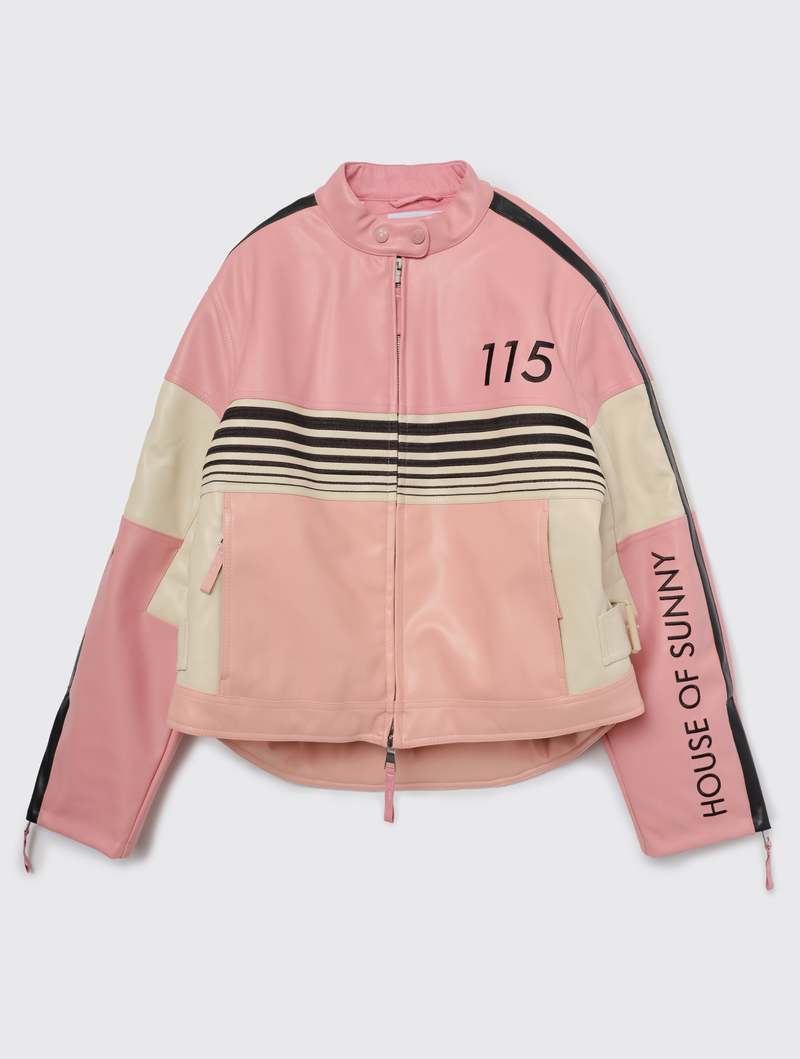 The Racer Jacket | Blush