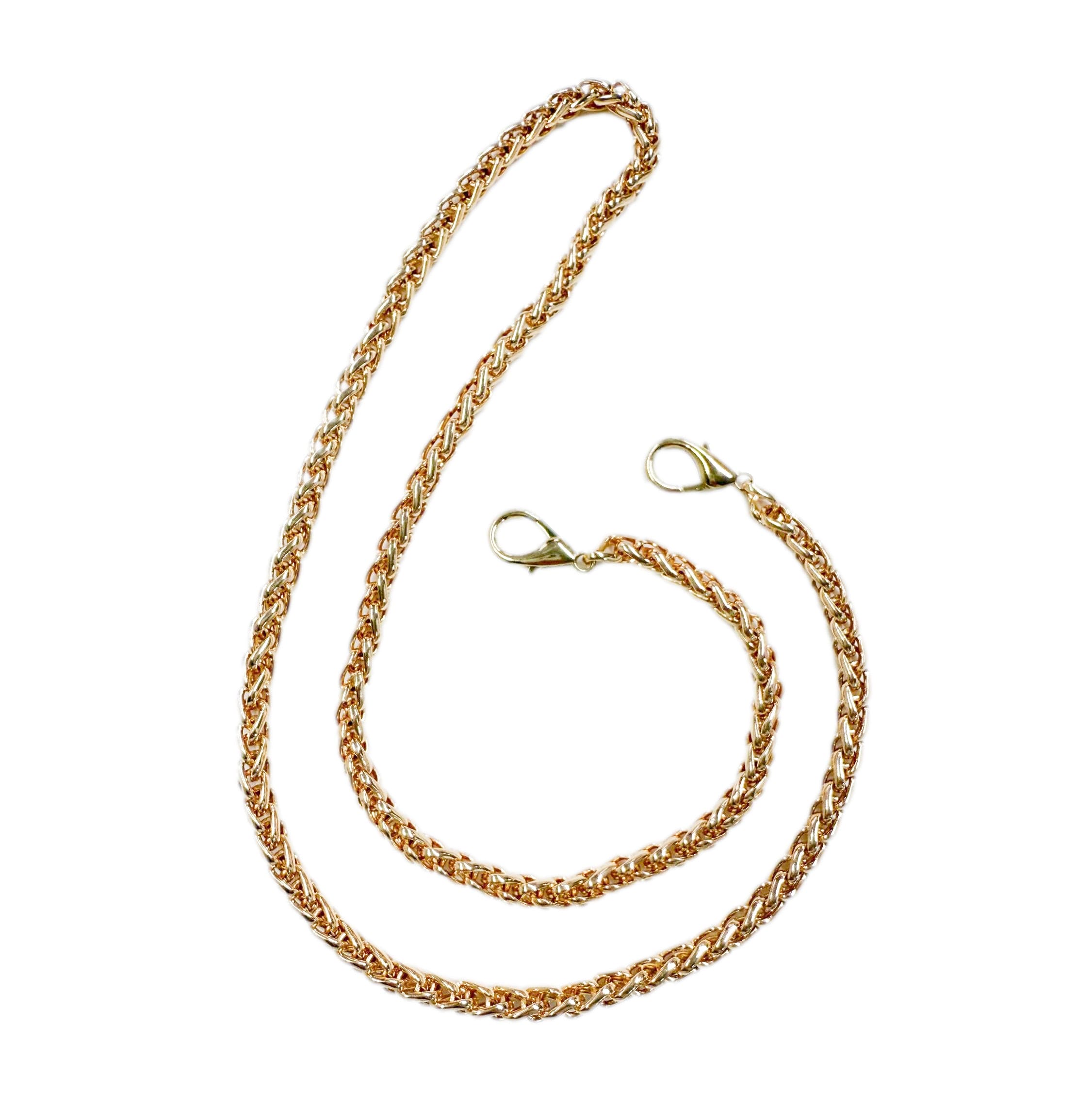 Gold Metal Roped Kids’ Handbag Chain - Petite Maison Kids