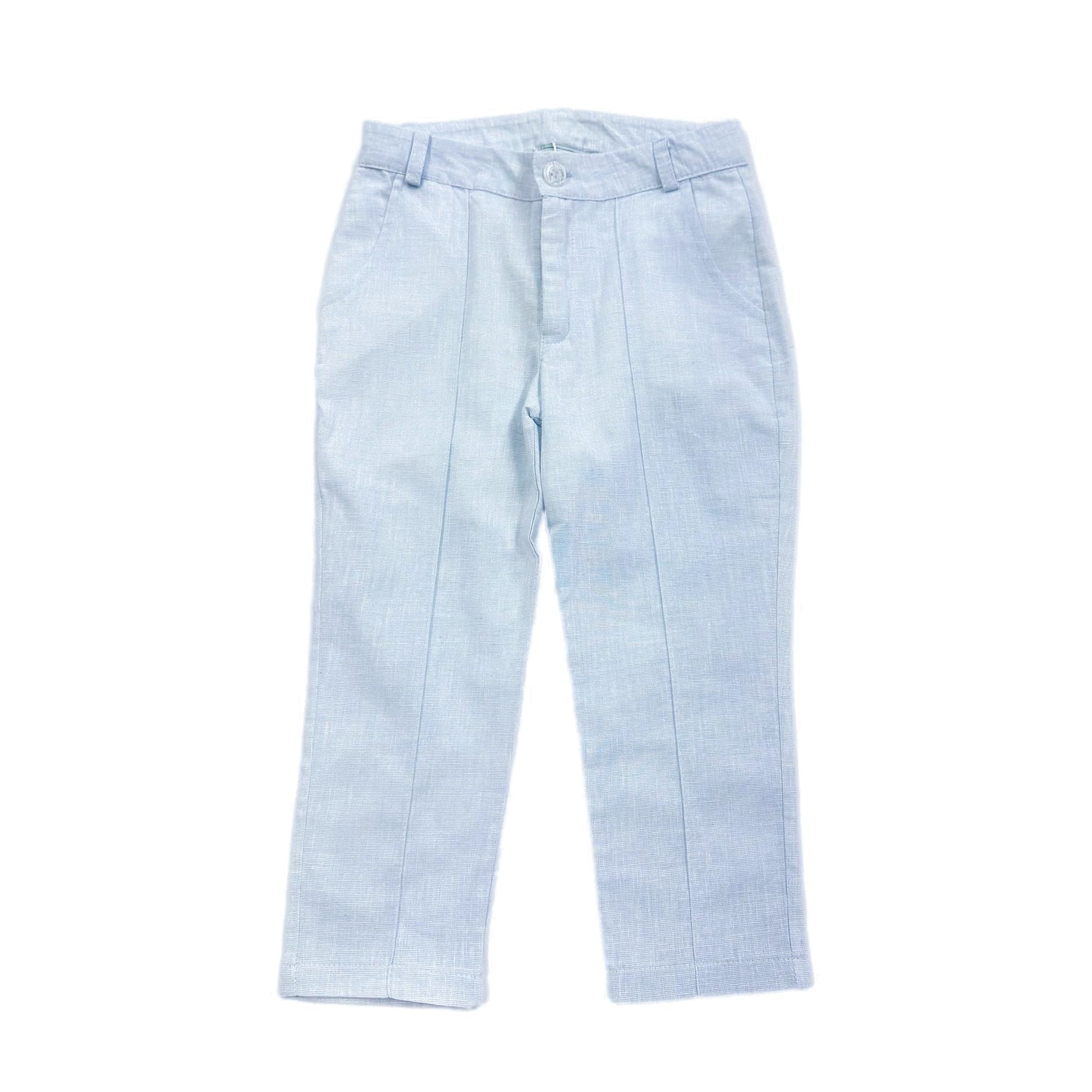 Charlotte Baby Blue Boys' Pants - Petite Maison Kids