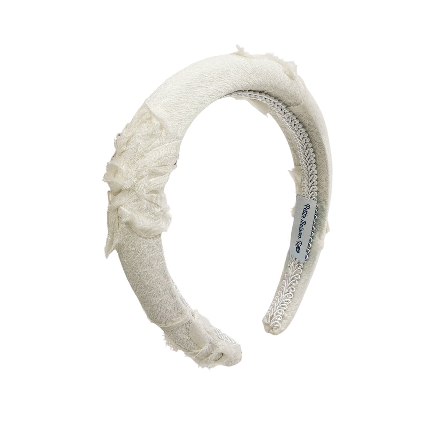 Ava Ivory Flower Headband - Petite Maison Kids